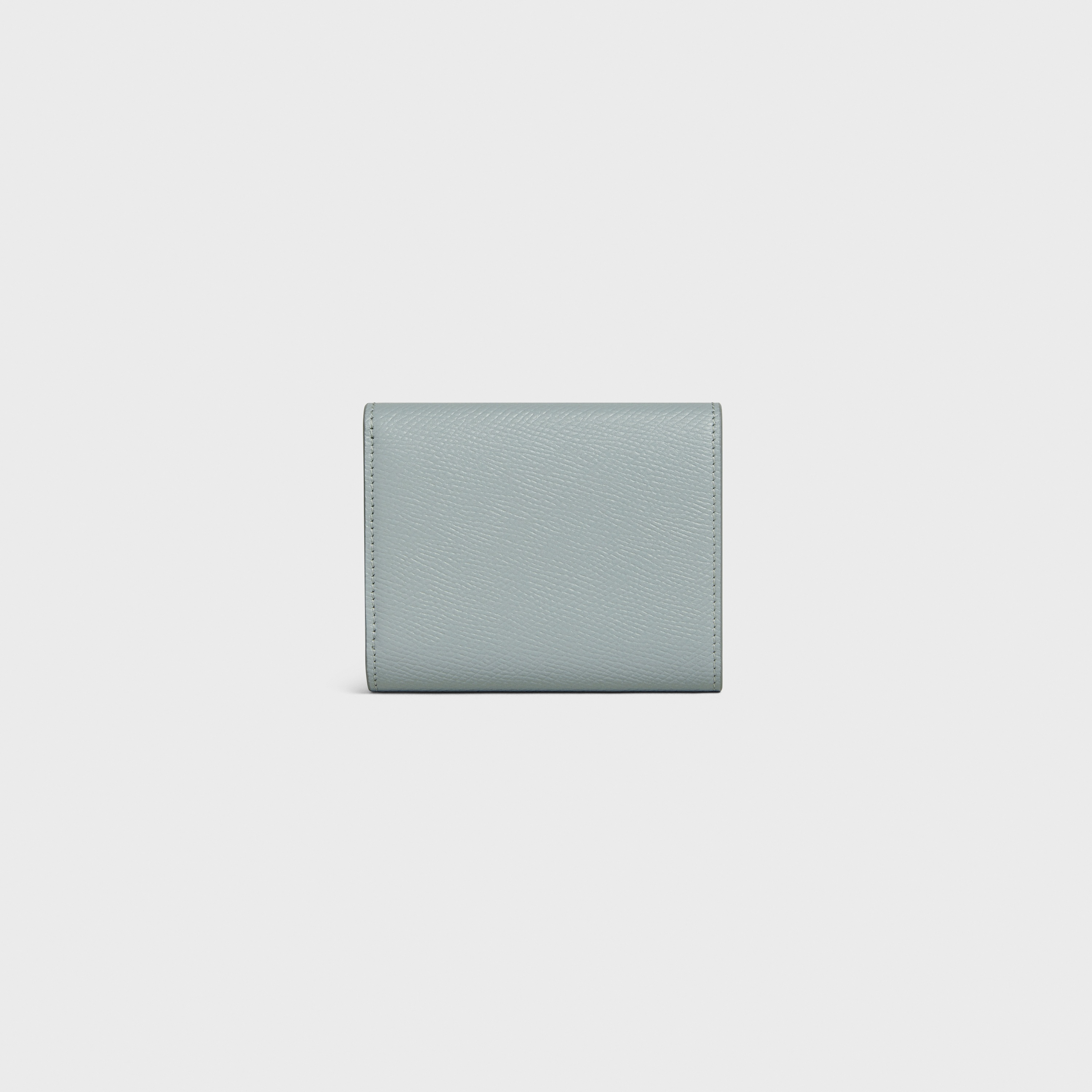 Small trifold wallet in Grained calfskin - 3