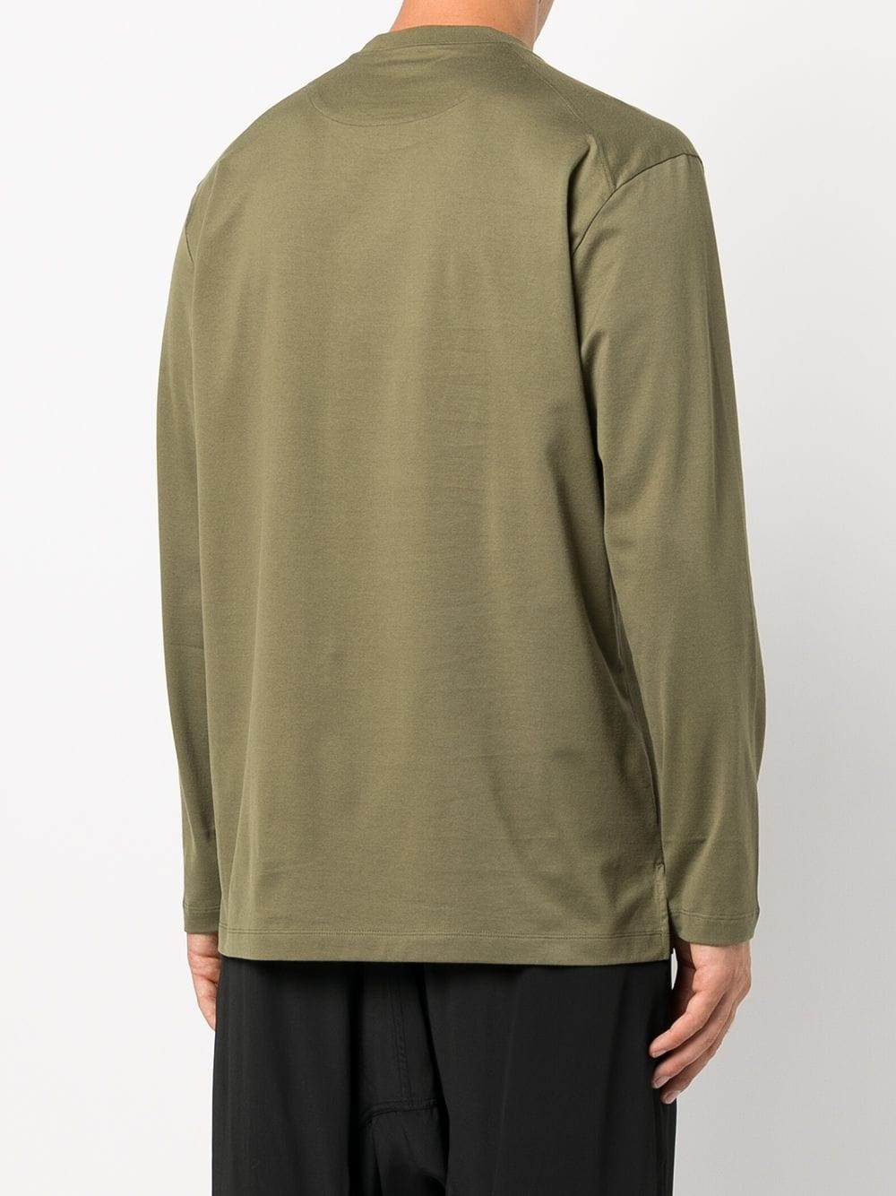 round-neck long-sleeve T-shirt - 4