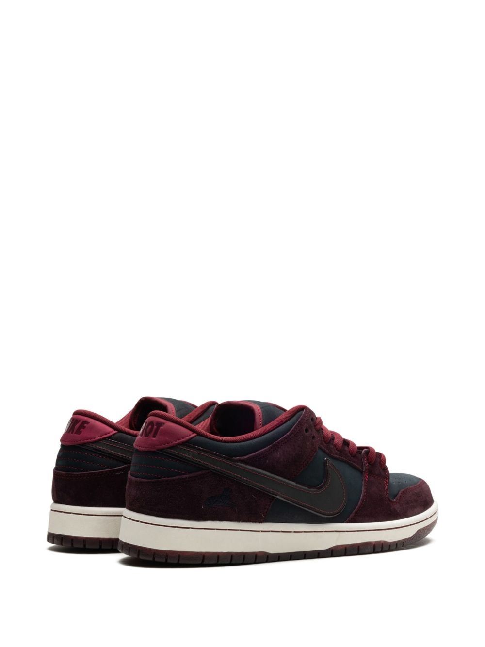 x Riot Skateshop SB Dunk Low "Mahogany/Dark Beetroot/Team Red/Sail/Night Maroon" sneakers - 3