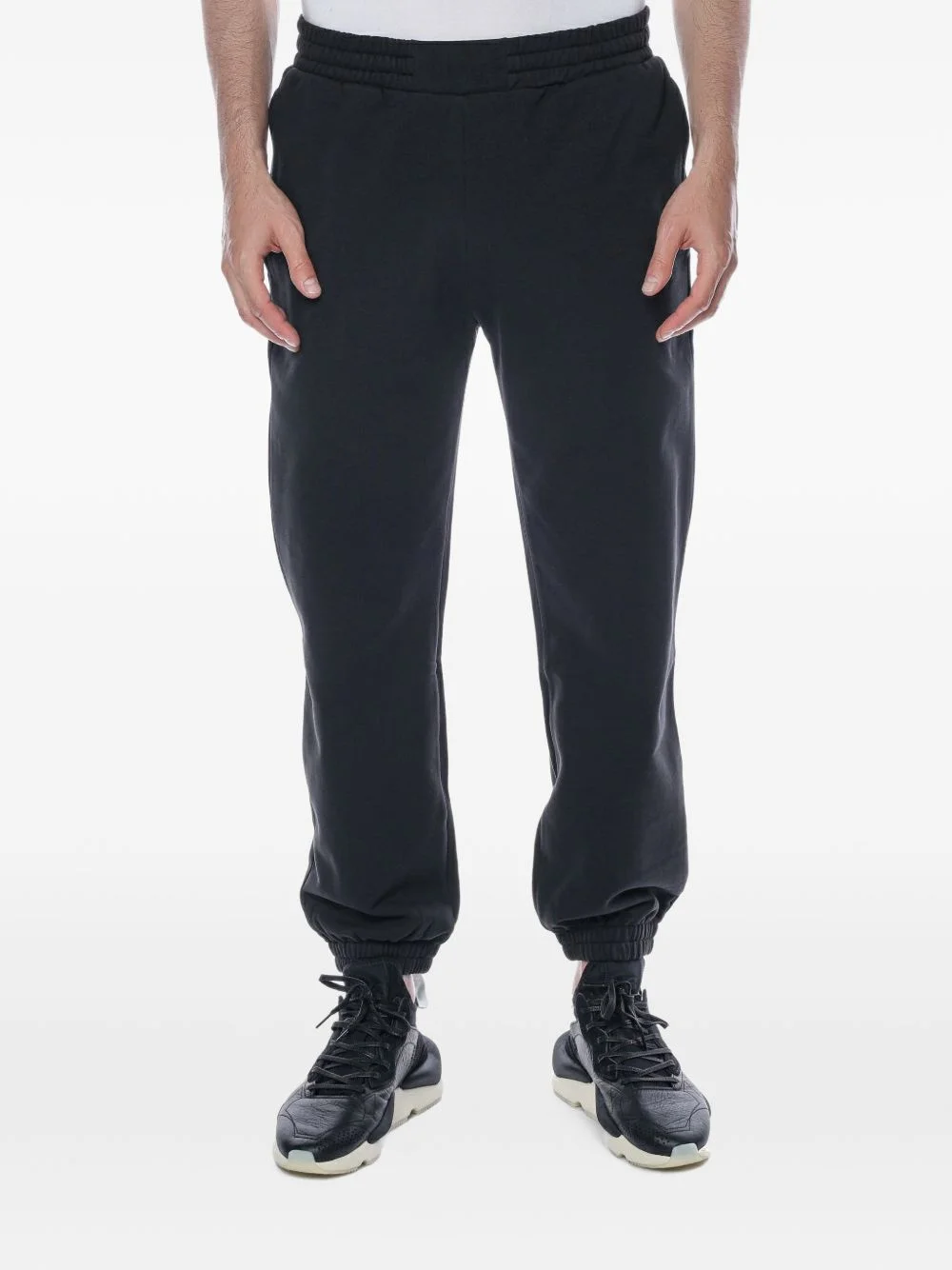 logo-print track pants - 1