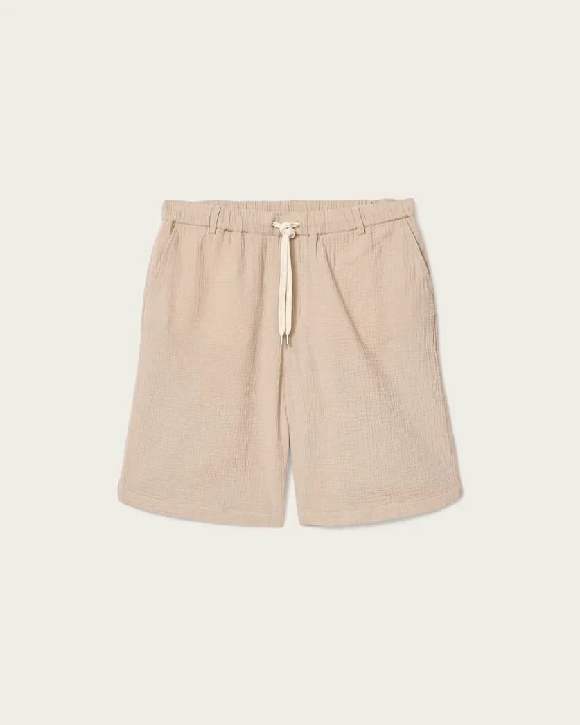 TAIKO MID RISE RELAXED FIT SHORTS - 1