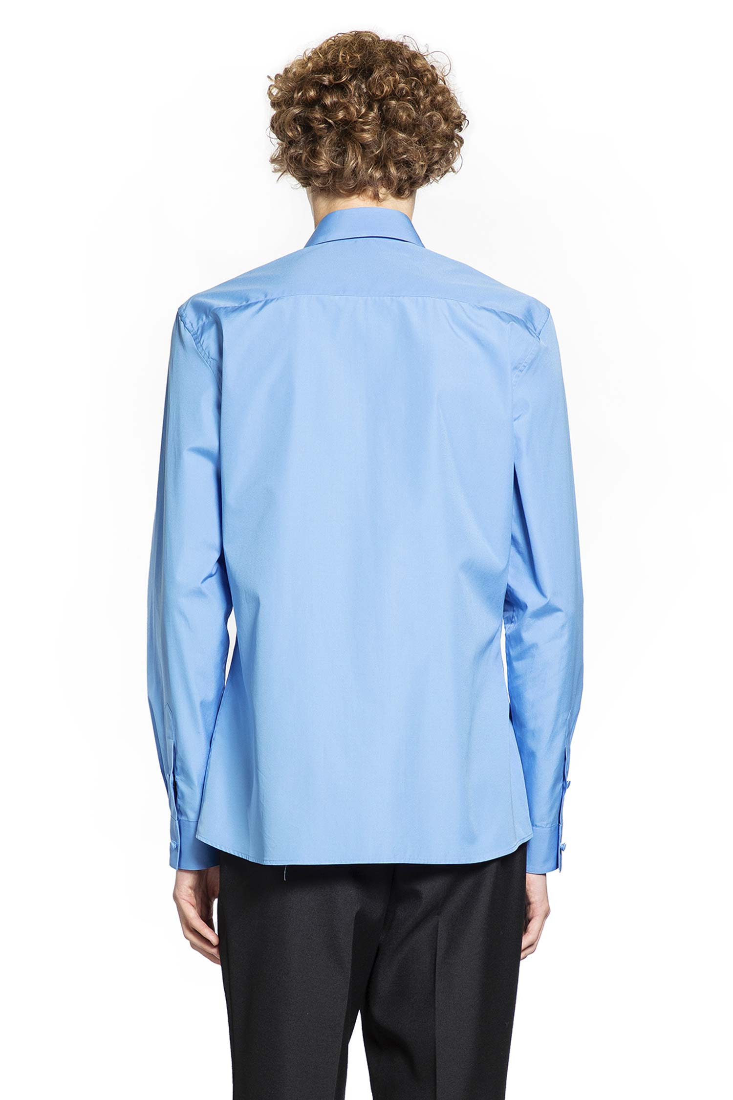 Valentino Man Blue Shirts - 3