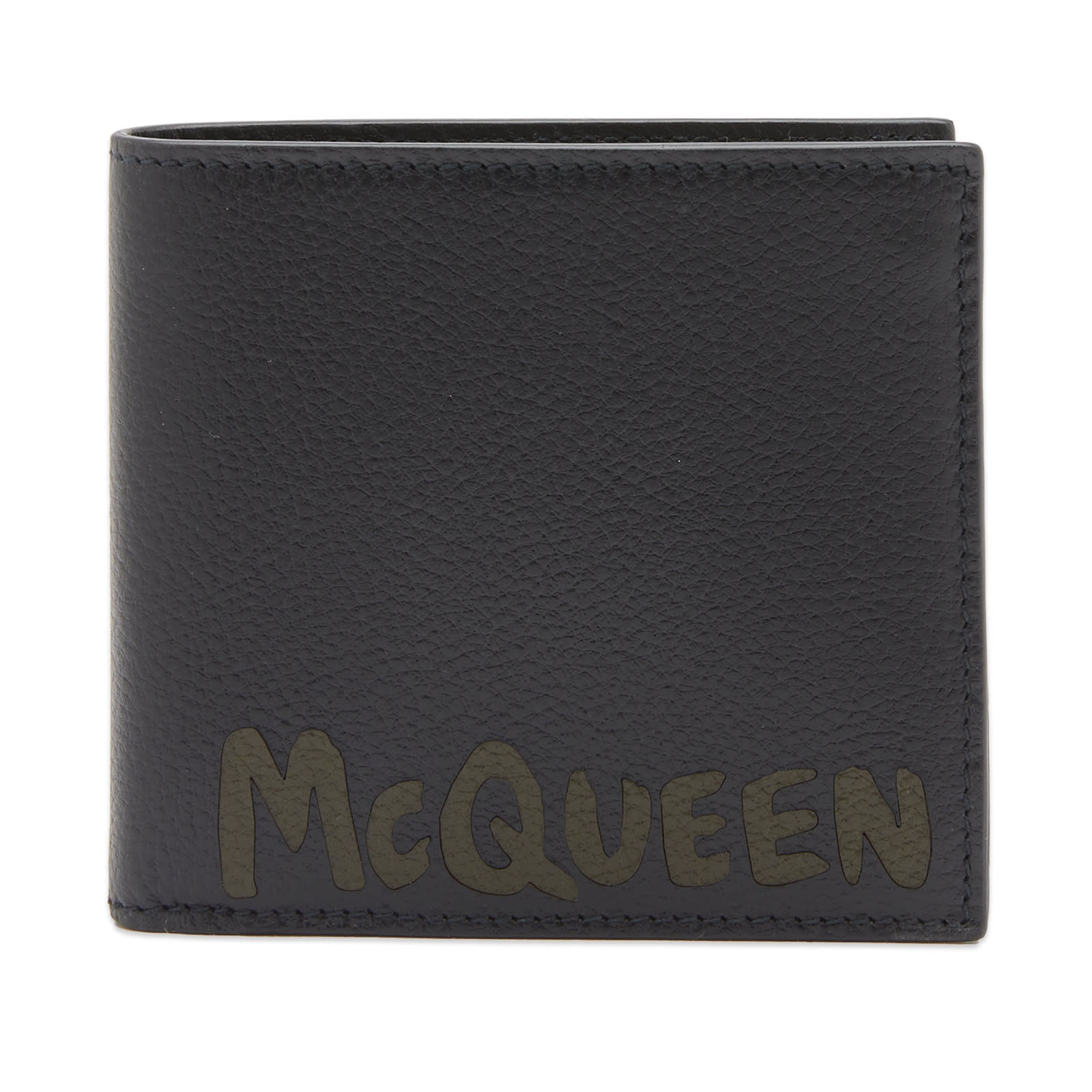 Alexander McQueen Graffiti Logo Billfold Wallet - 1