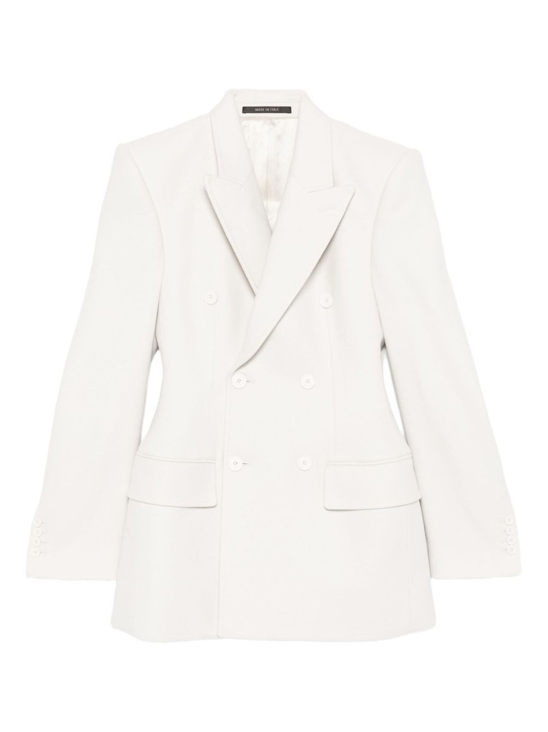 double-breasted hourglass blazer 1