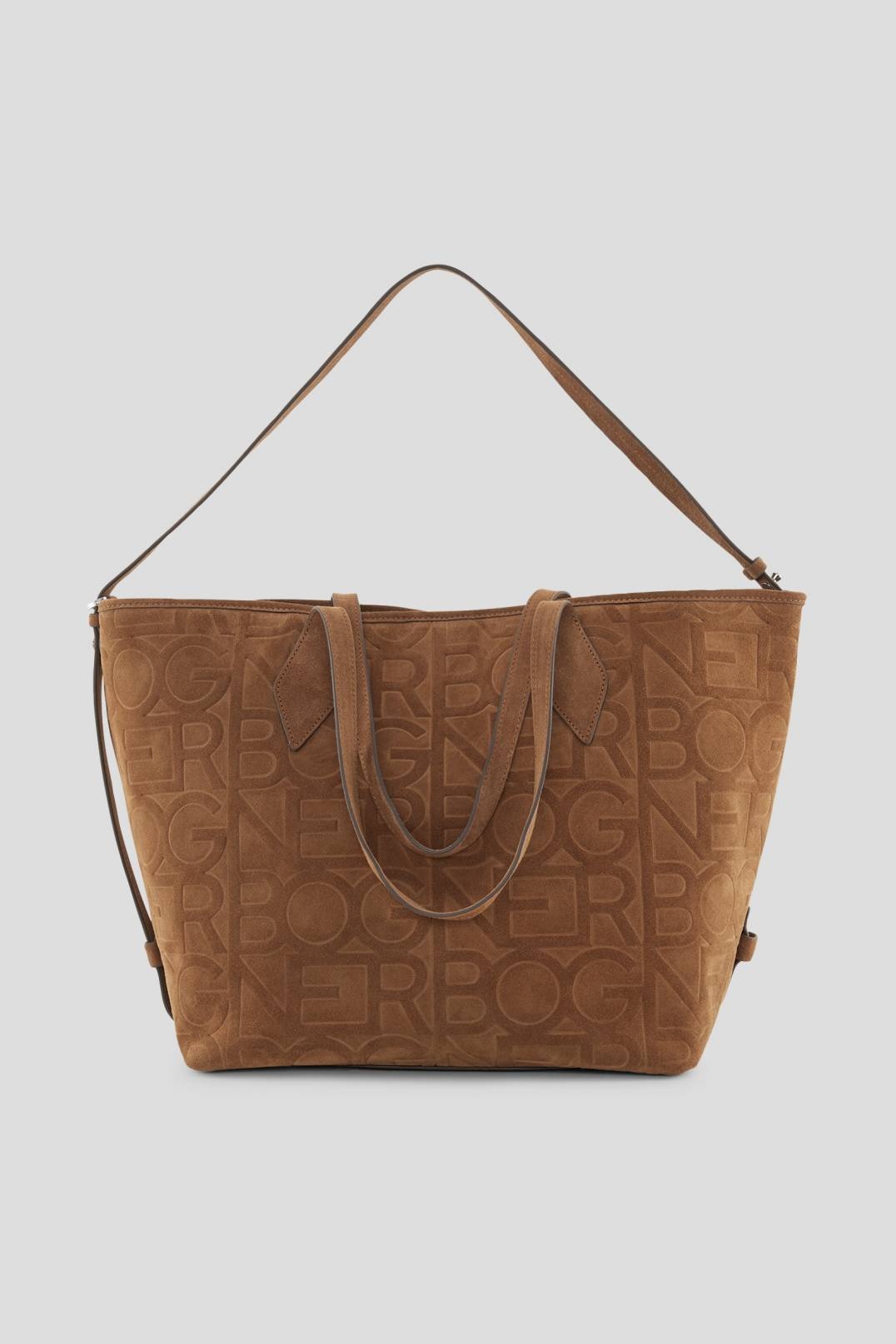 TENNA VELLUTO JANE TOTE BAG IN COGNAC 3