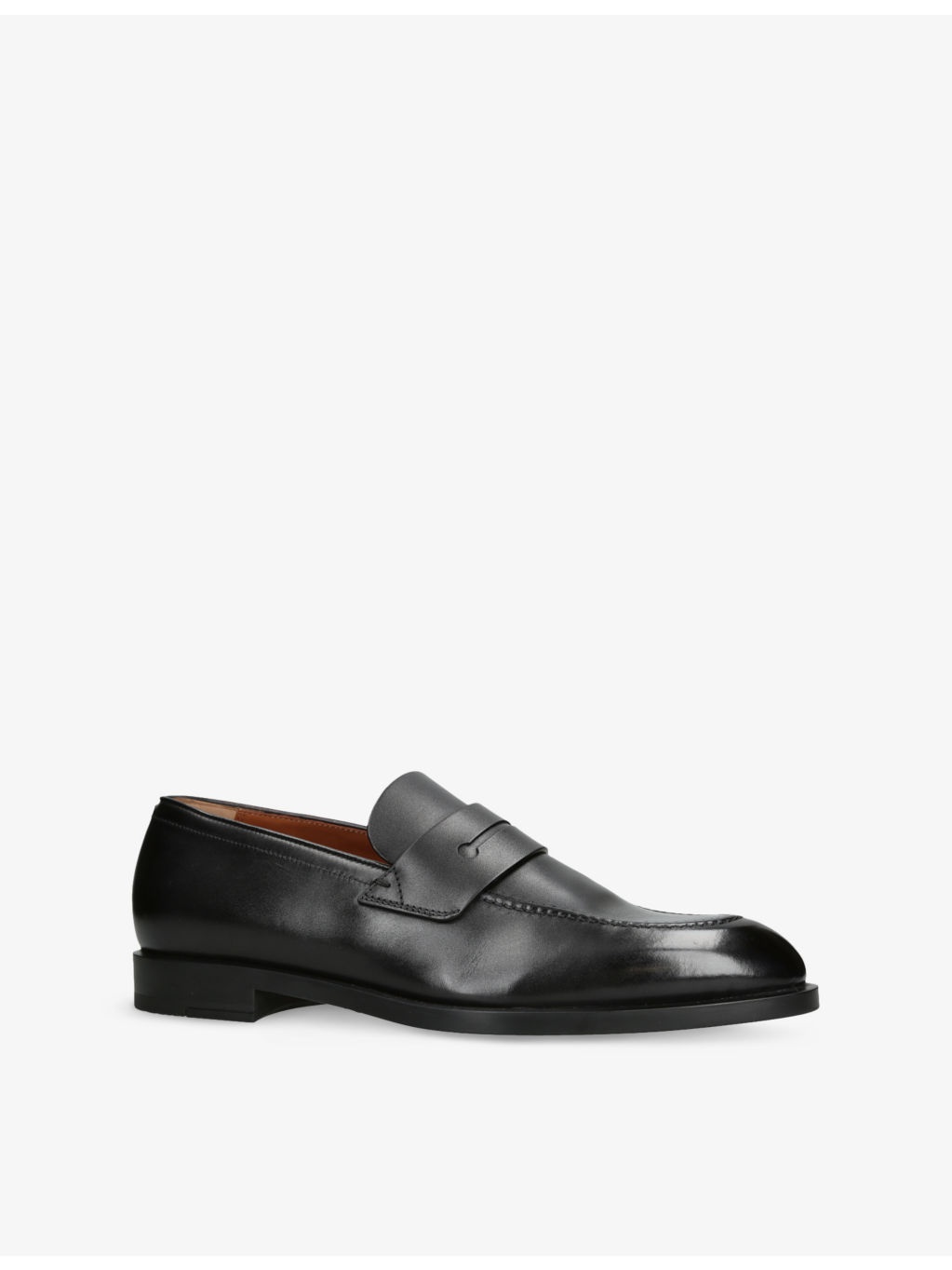 L'Asola Leather Penny Loafers - 3