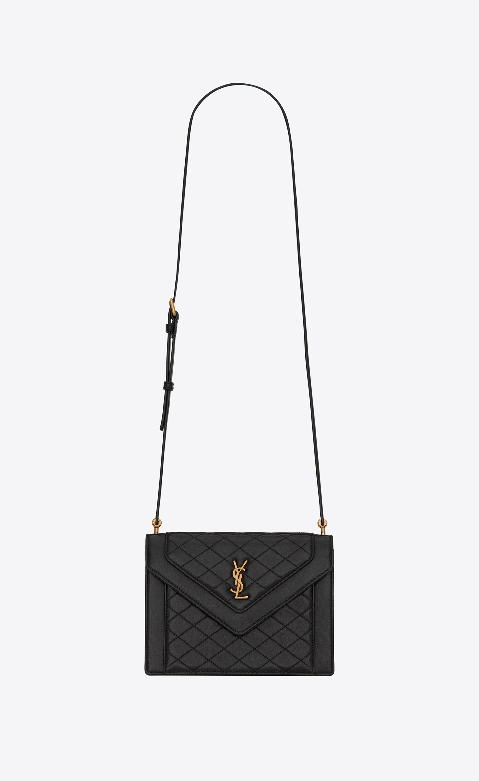 gaby mini satchel in quilted lambskin - 1
