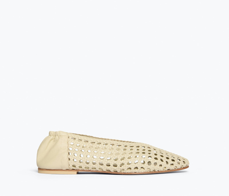 RILEY OPEN WEAVE BALLET FLAT 1
