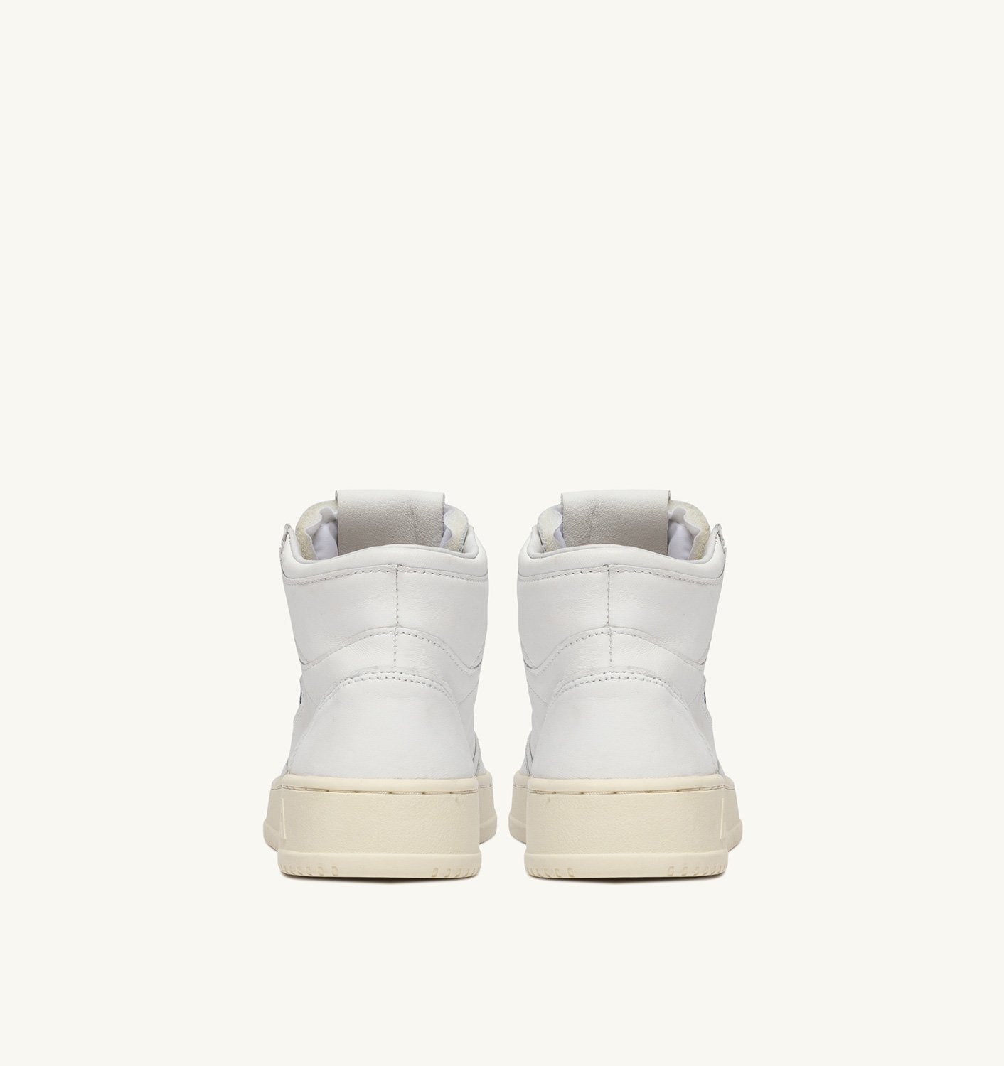 MEDALIST MID SNEAKERS IN SUPER-SOFT WHITE NAPPA - 3