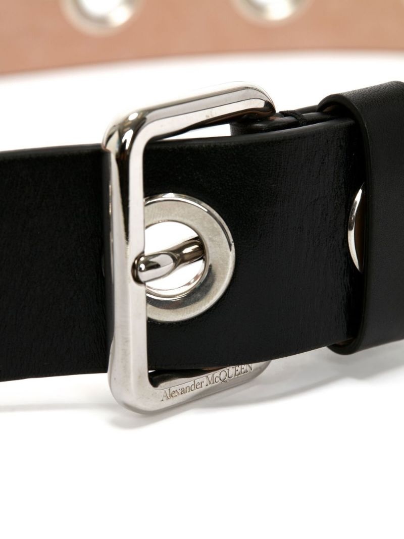 ベルト Alexander Mcqueen Medium Belt With Eyelets Alexander McQueen eyelets leather belt | farfetch | REVERSIBLE