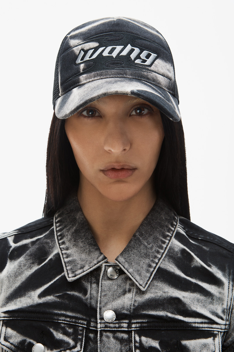 blade logo-embroidered trucker hat in cotton 4