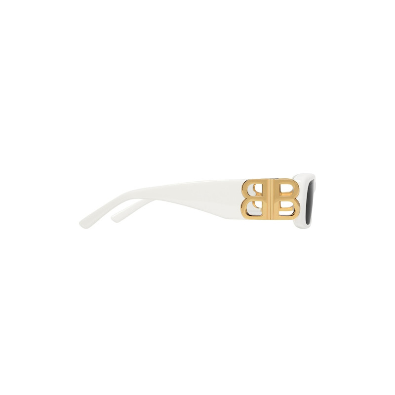 BALENCIAGA Women's Dynasty Rectangle Sunglasses in White outlook