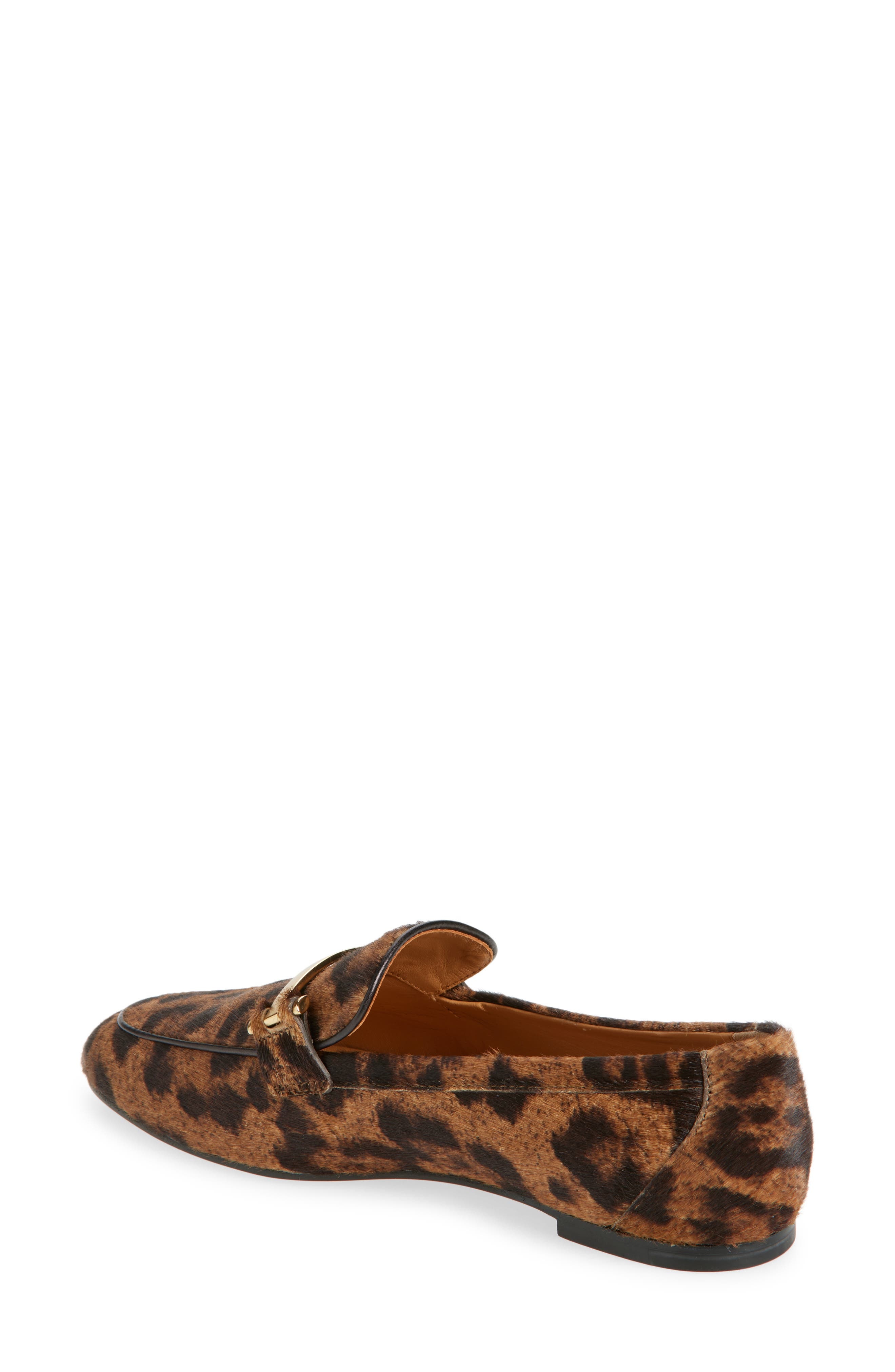 Tod's Barretta Genuine Calf Hair Loafer in Cammello Chiaro/Nero at Nordstrom - 2