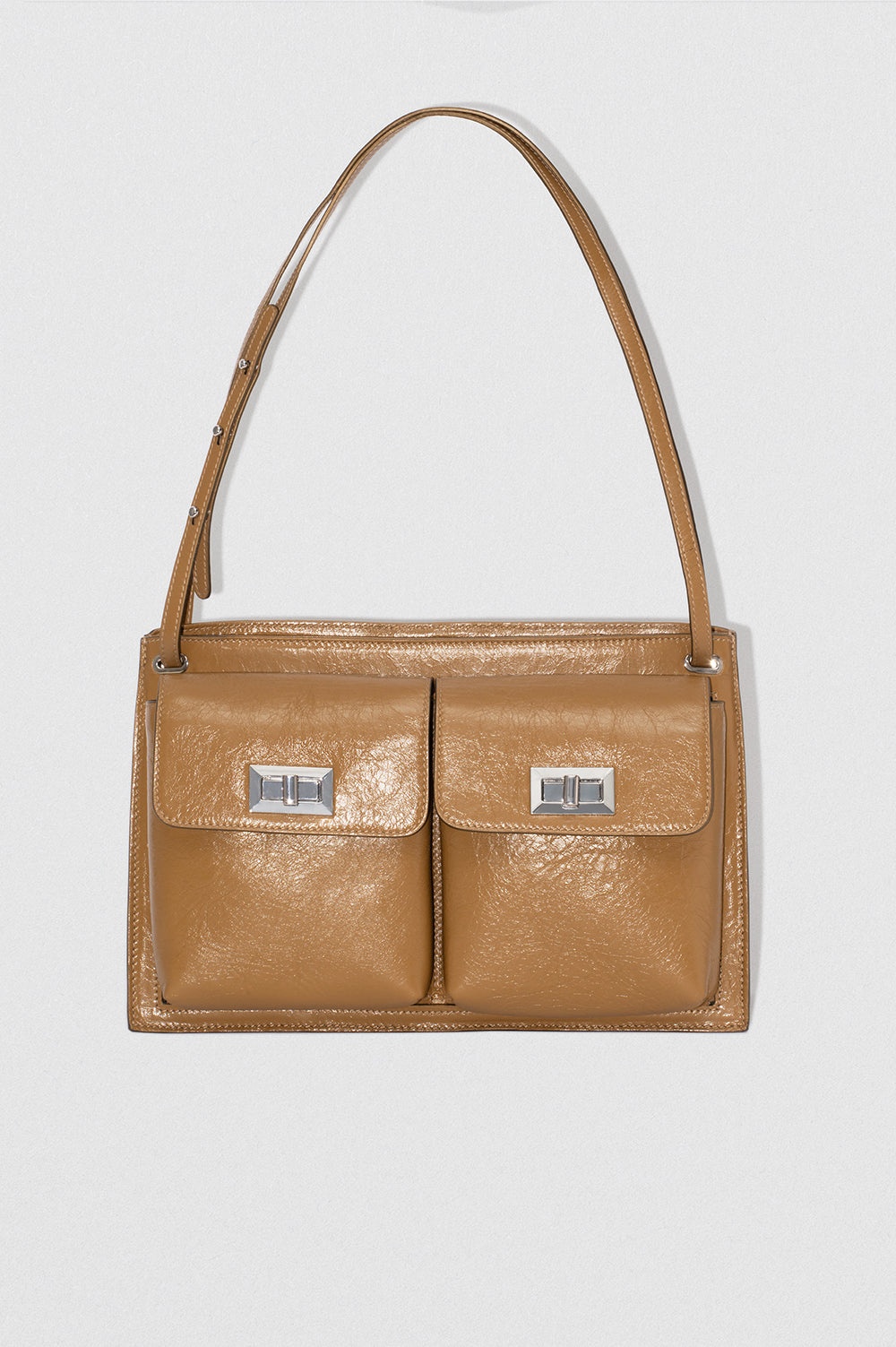 BILLY TOTE SPARROW CREASED LEATHER - 1