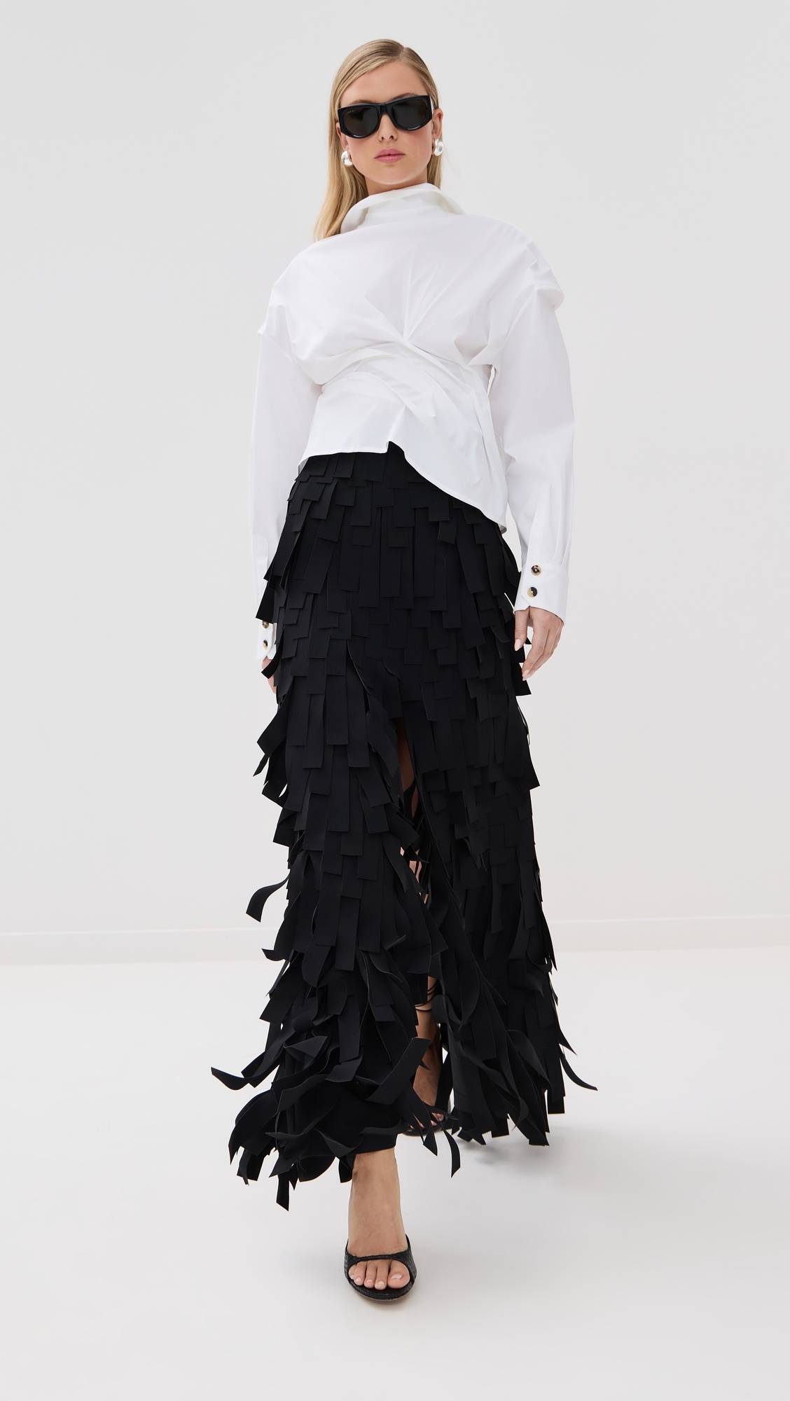Multi Rectangle Skirt - 1