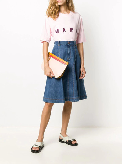 Marni logo-print cotton T-shirt outlook