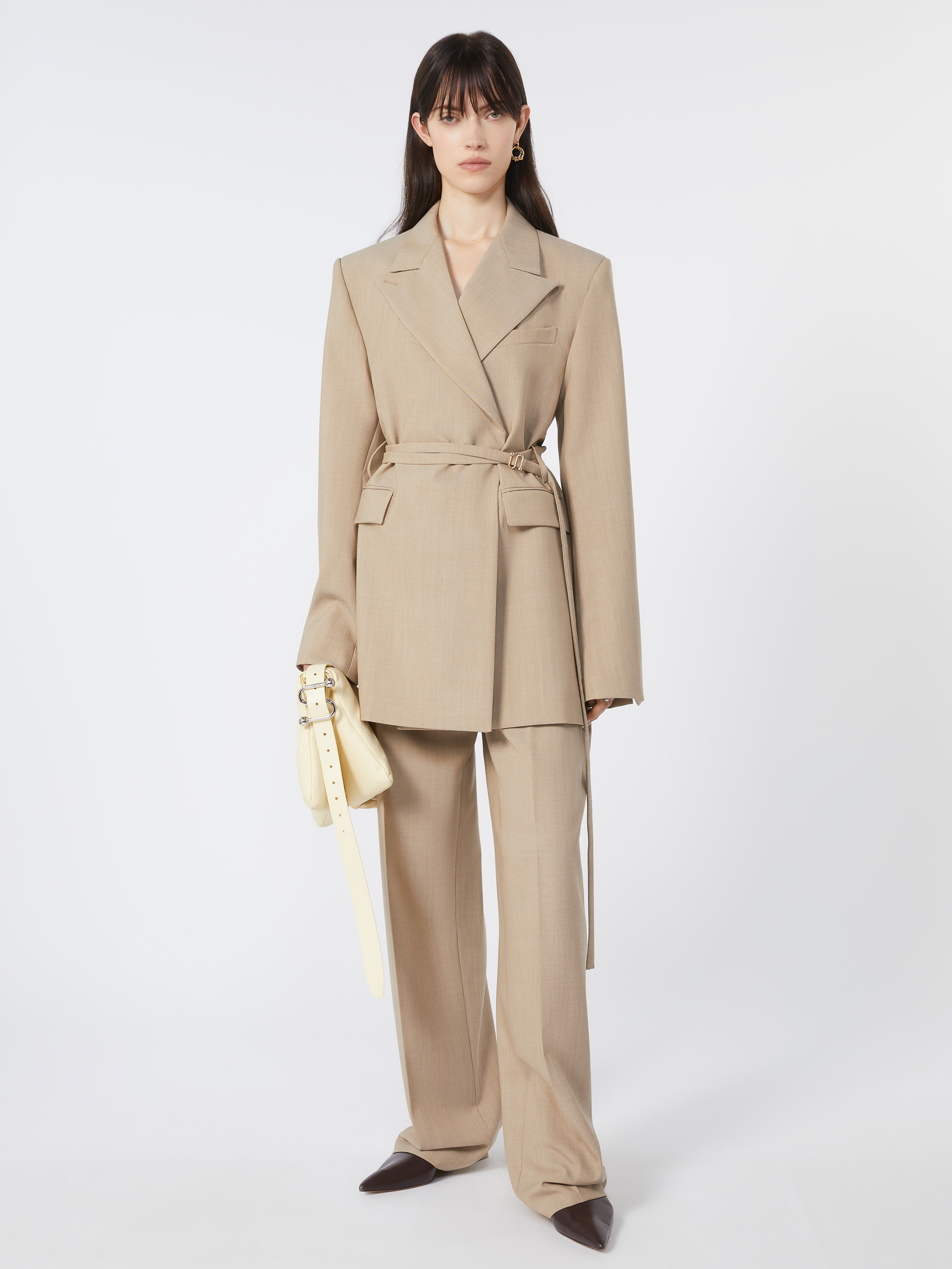 SALVO Straight wool trousers - 2