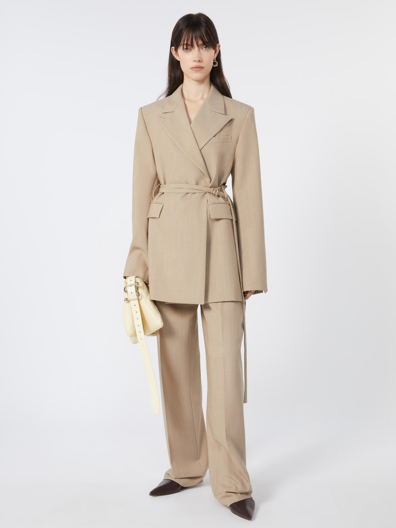 Sportmax SALVO Straight wool trousers outlook