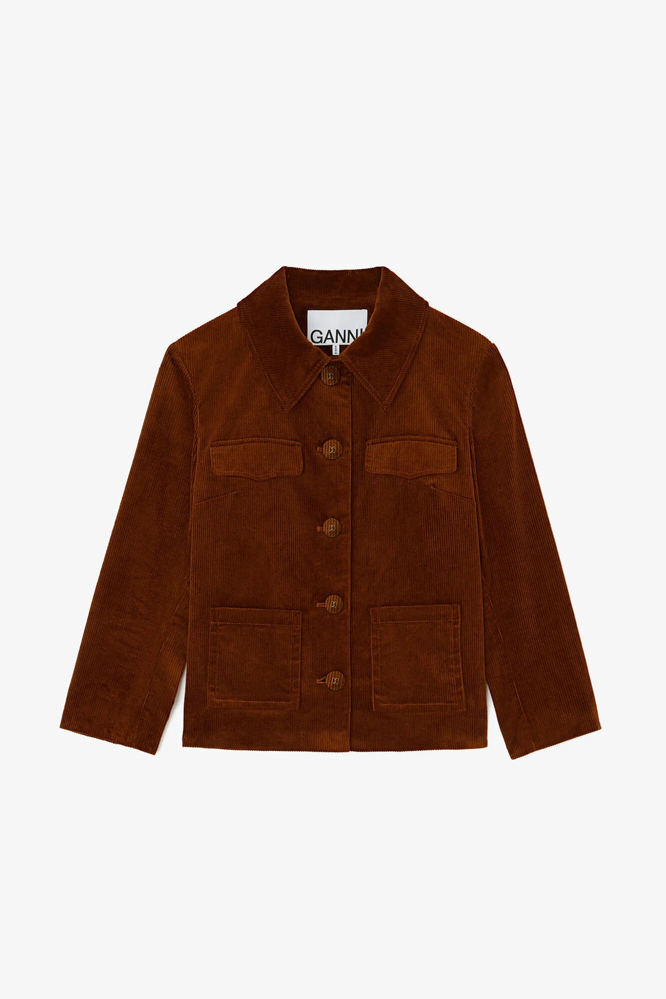 BLAZER IN BROWN CORDUROY - 1