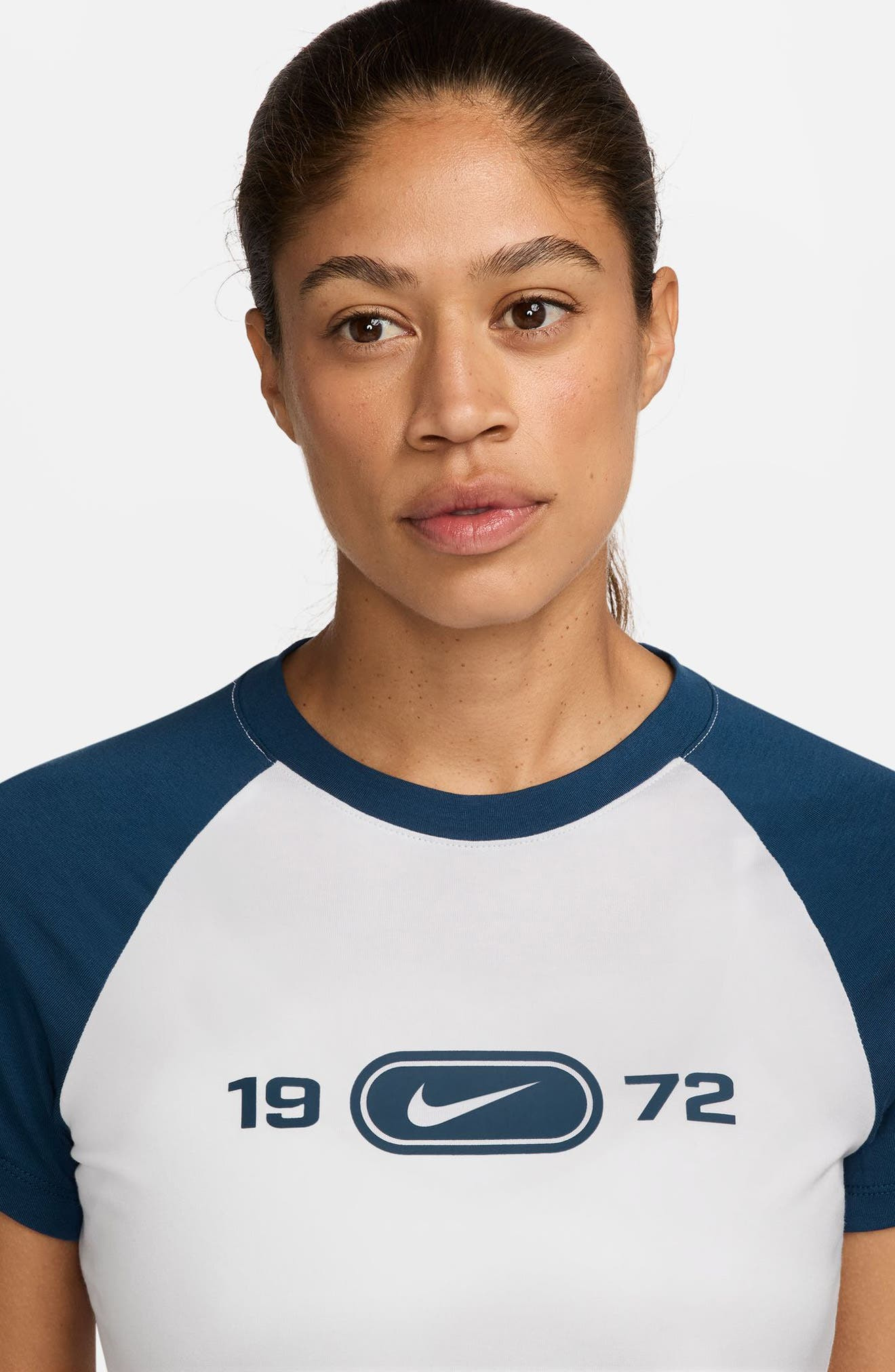 Nike Chill Graphic T-Shirt in White/Blue Force at Nordstrom - 3