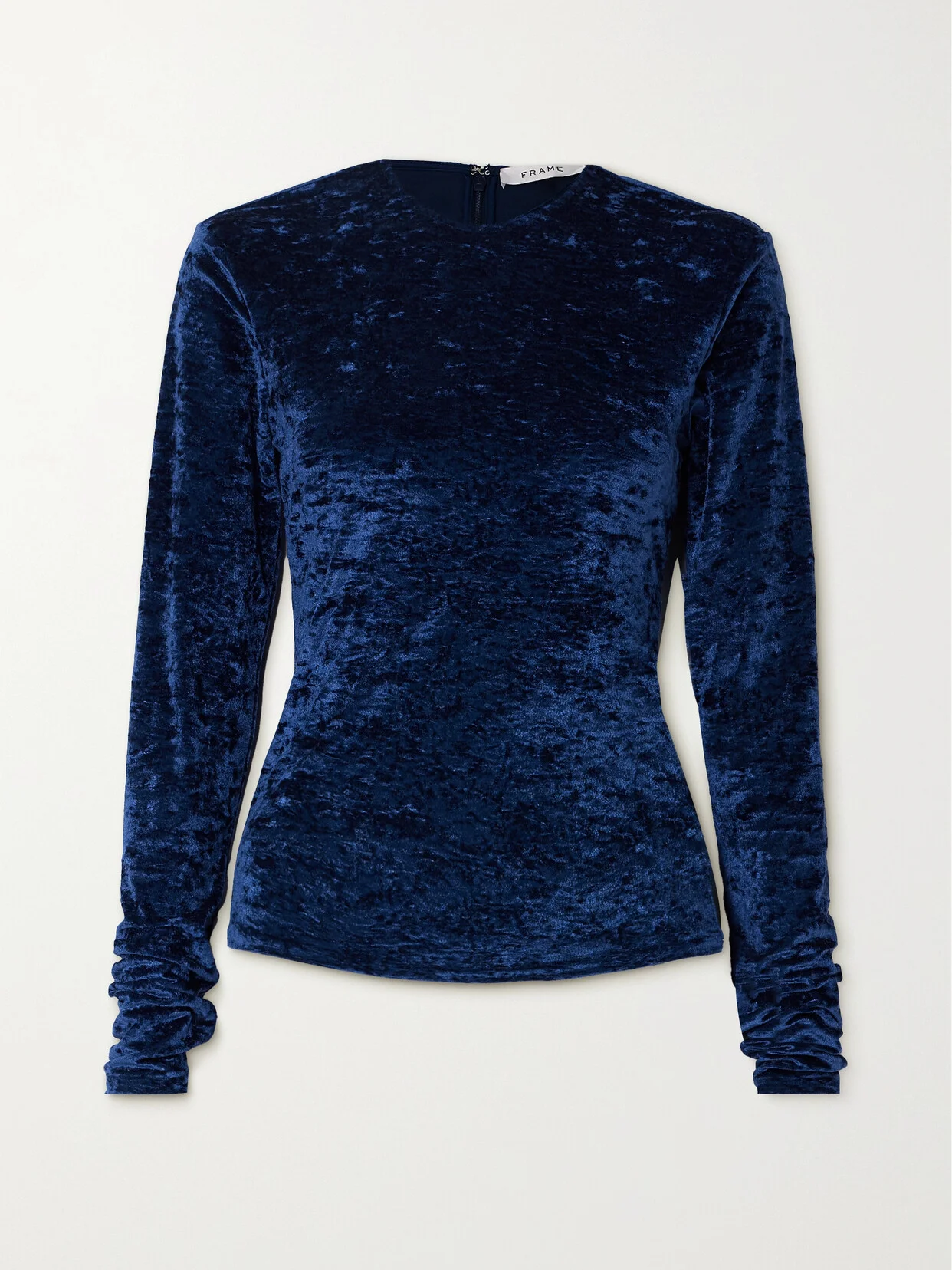 Crushed-velvet Top - 1