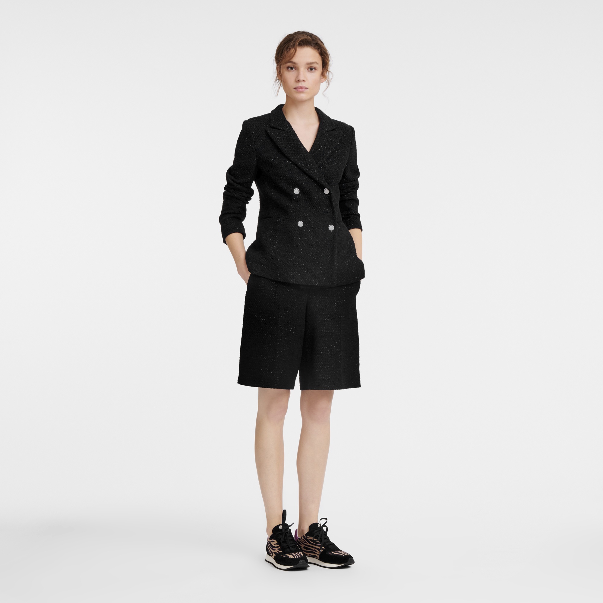 Jacket Black - Bouclé - 2