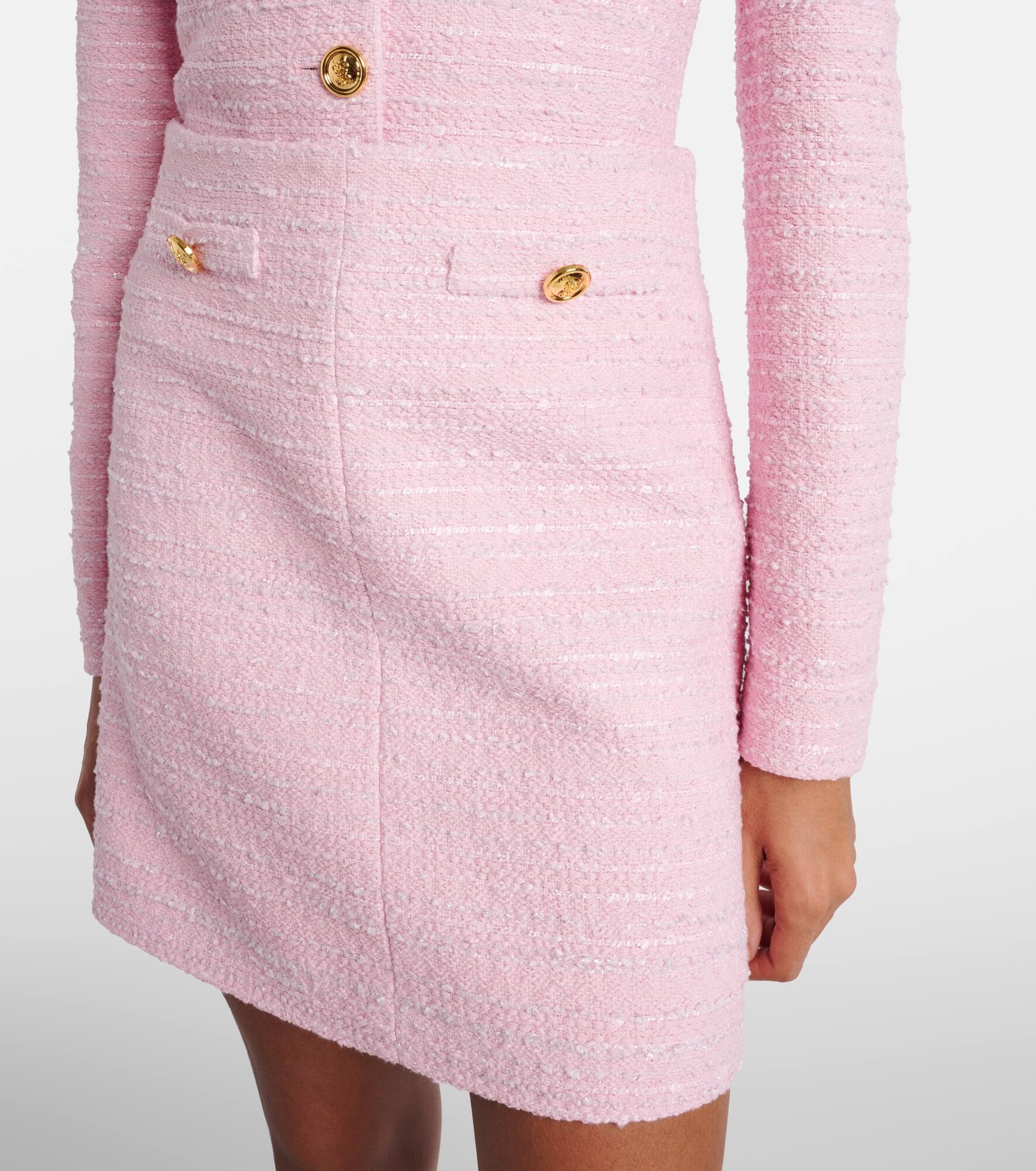 Tweed miniskirt - 4