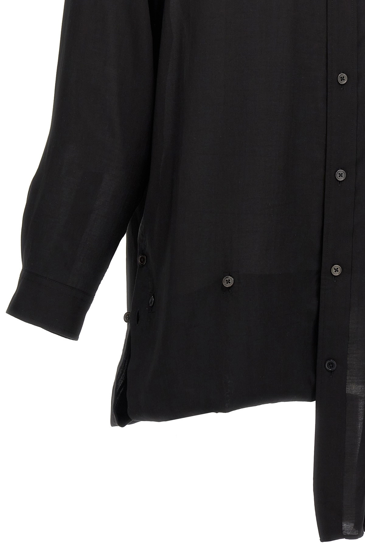 'Cellulose Lawn Zip Button Blouse' shirt - 4