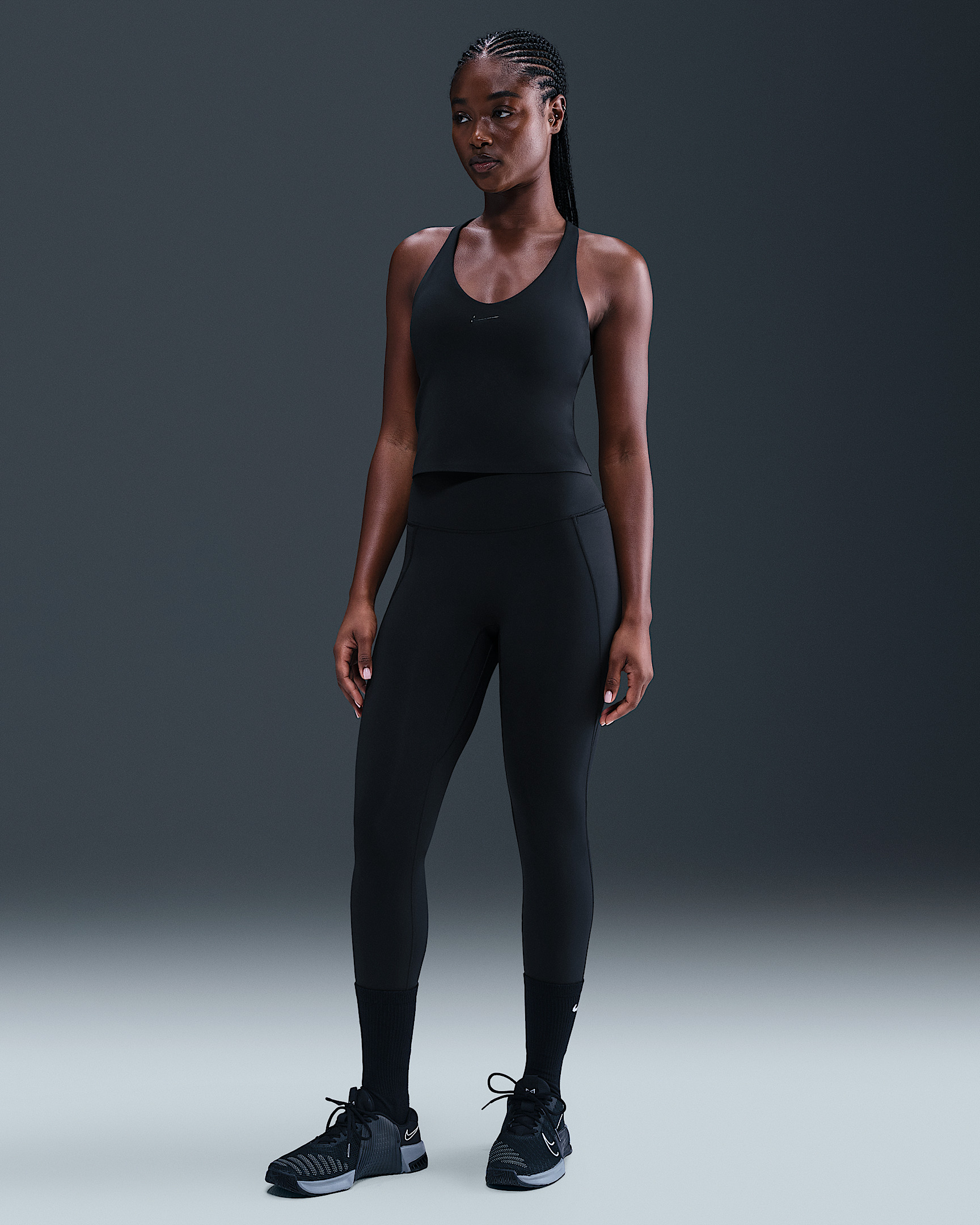 Nike Universa Women's Medium-Support Padded Sports Bra Tank - 4