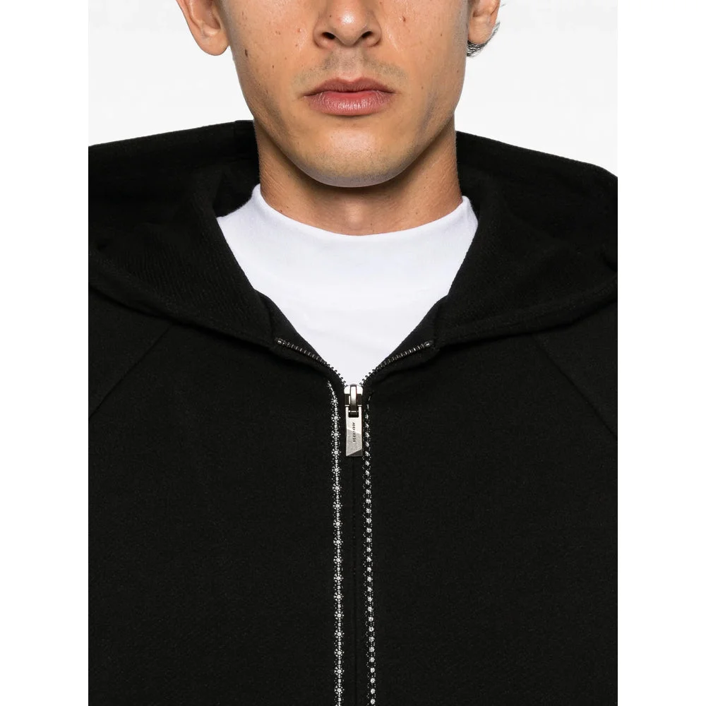 Ader Error Black Jackets - Hooded Jackets Men - 1