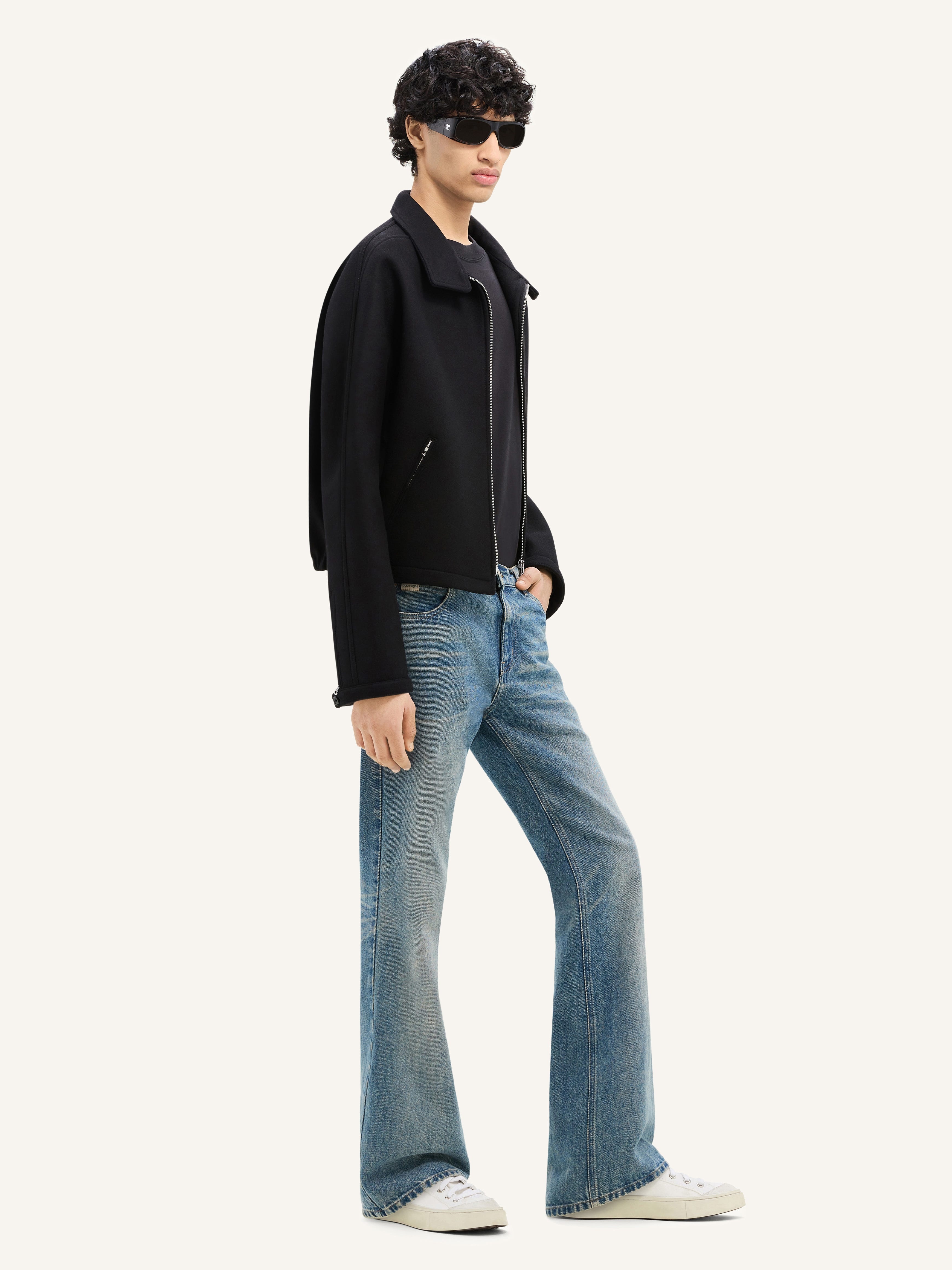 5-POCKET DENIM BOOTCUT PANTS - 3