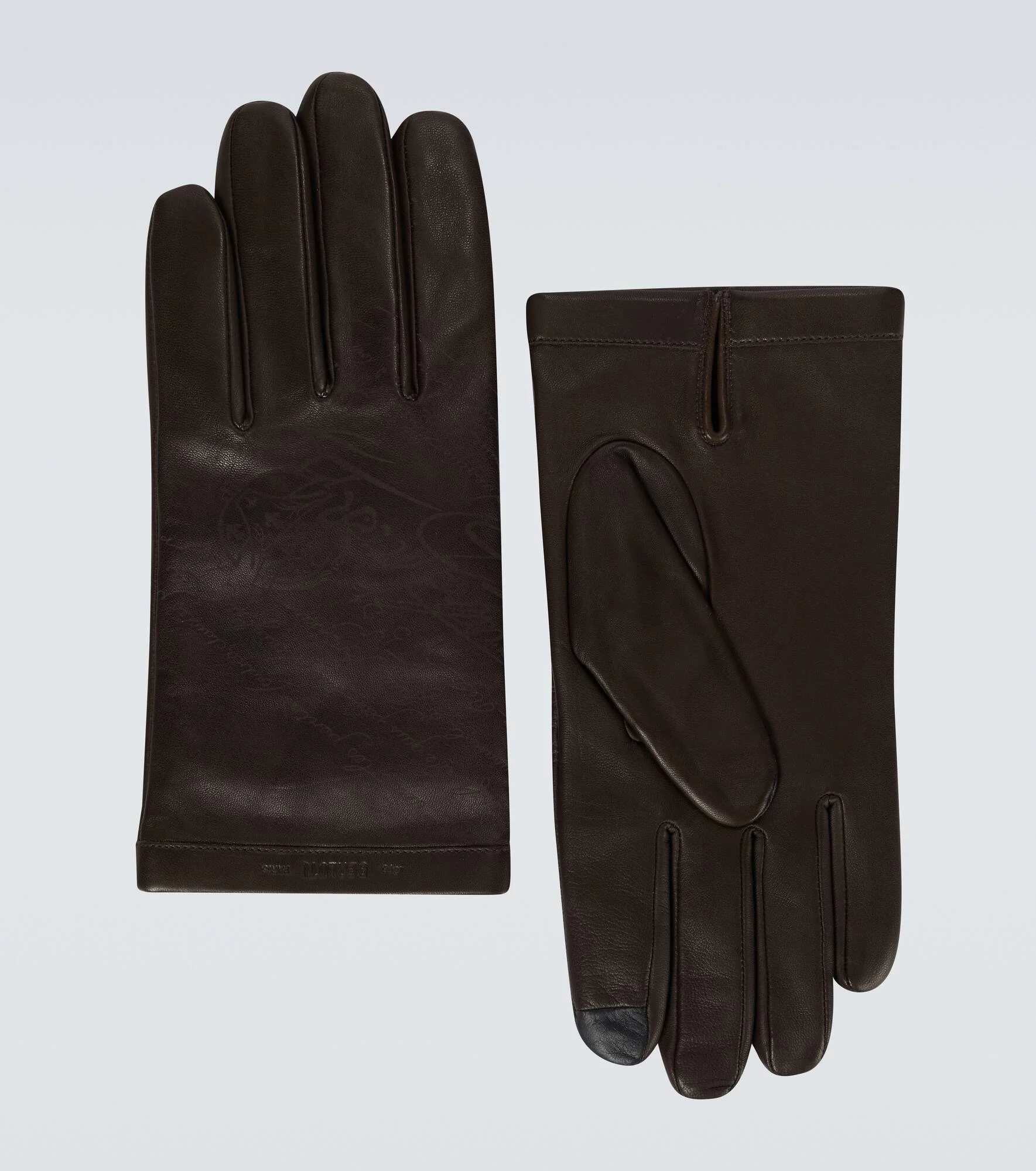 Scritto leather gloves - 1