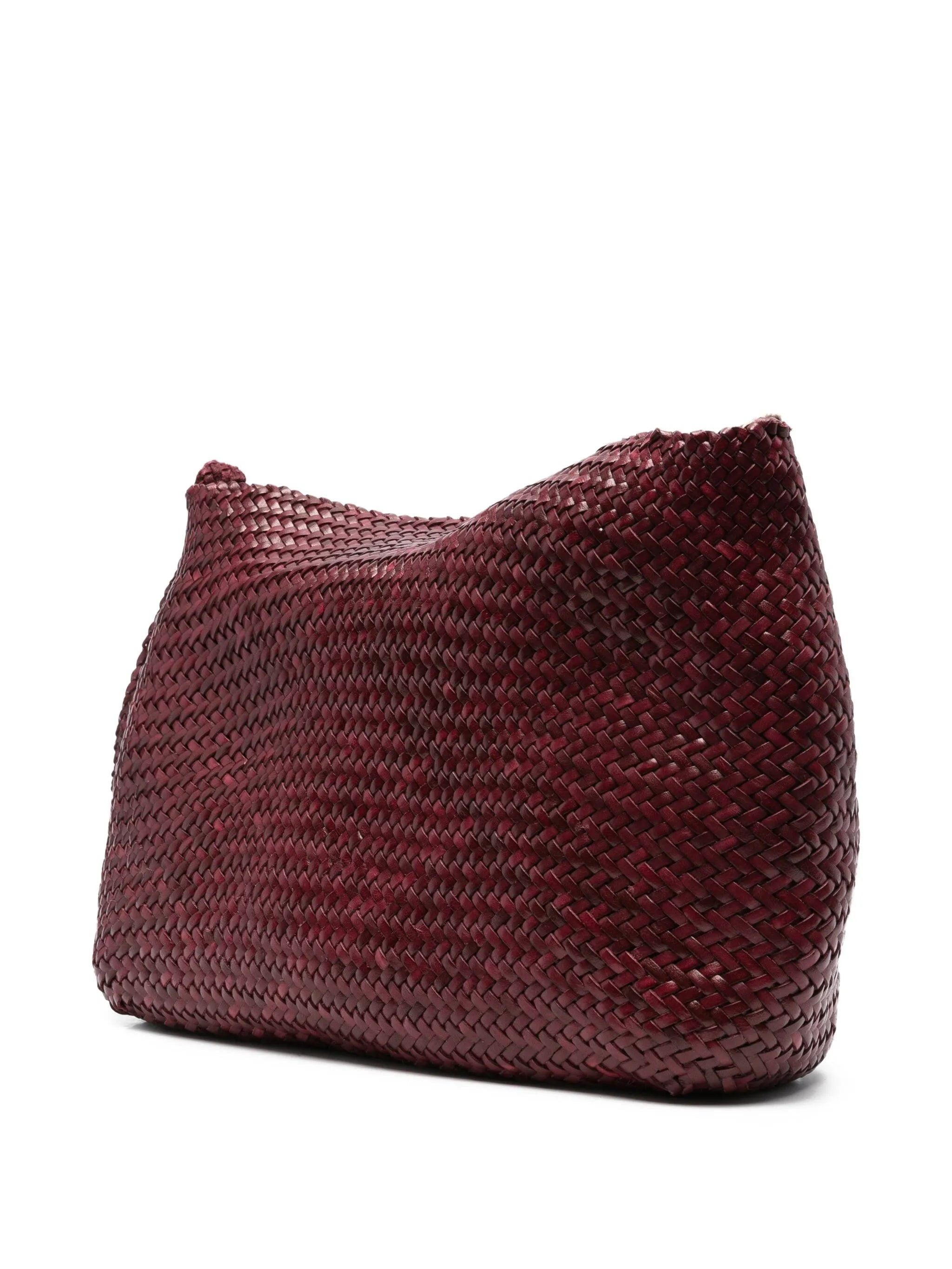 Dragon Diffusion Woven Leather Shoulder Bag - 5