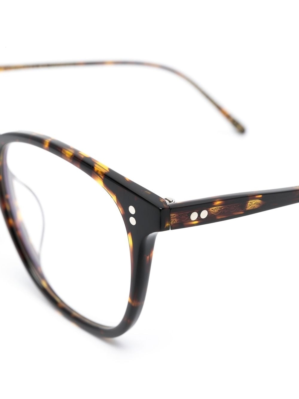 tortoiseshell-frame glasses - 3