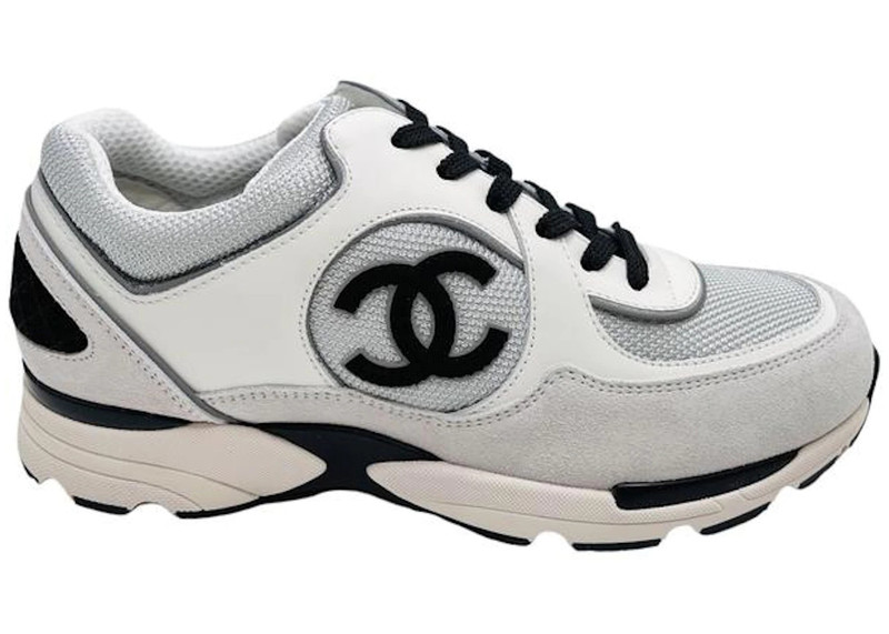 Chanel CC Logo Trainer White Leather 1
