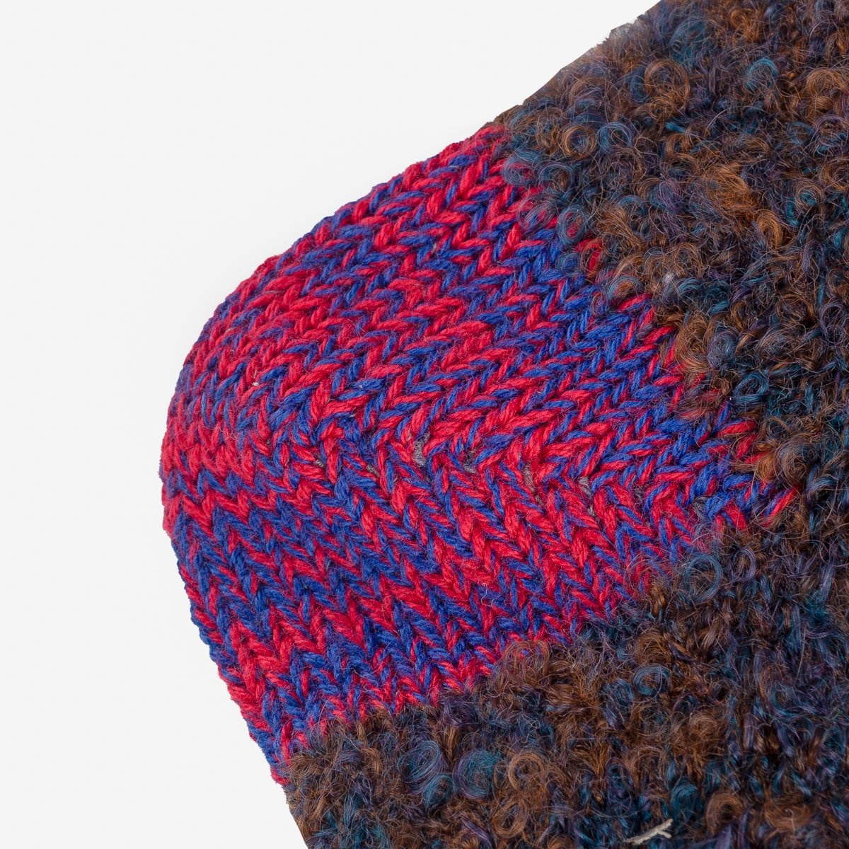 DEC-MOH-RED Decka Mohair Wool Socks - Red - 3