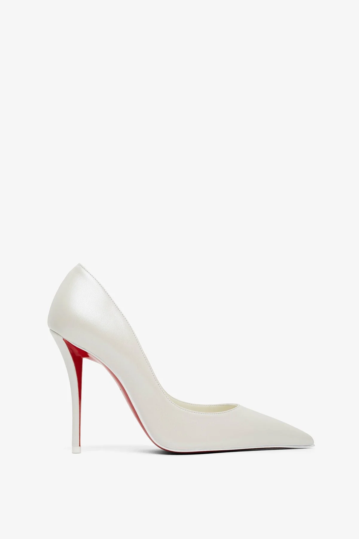 Miss Z 100 Ivory Leather Pumps - 1