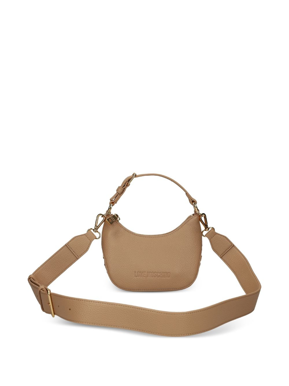 logo-detail shoulder bag - 3