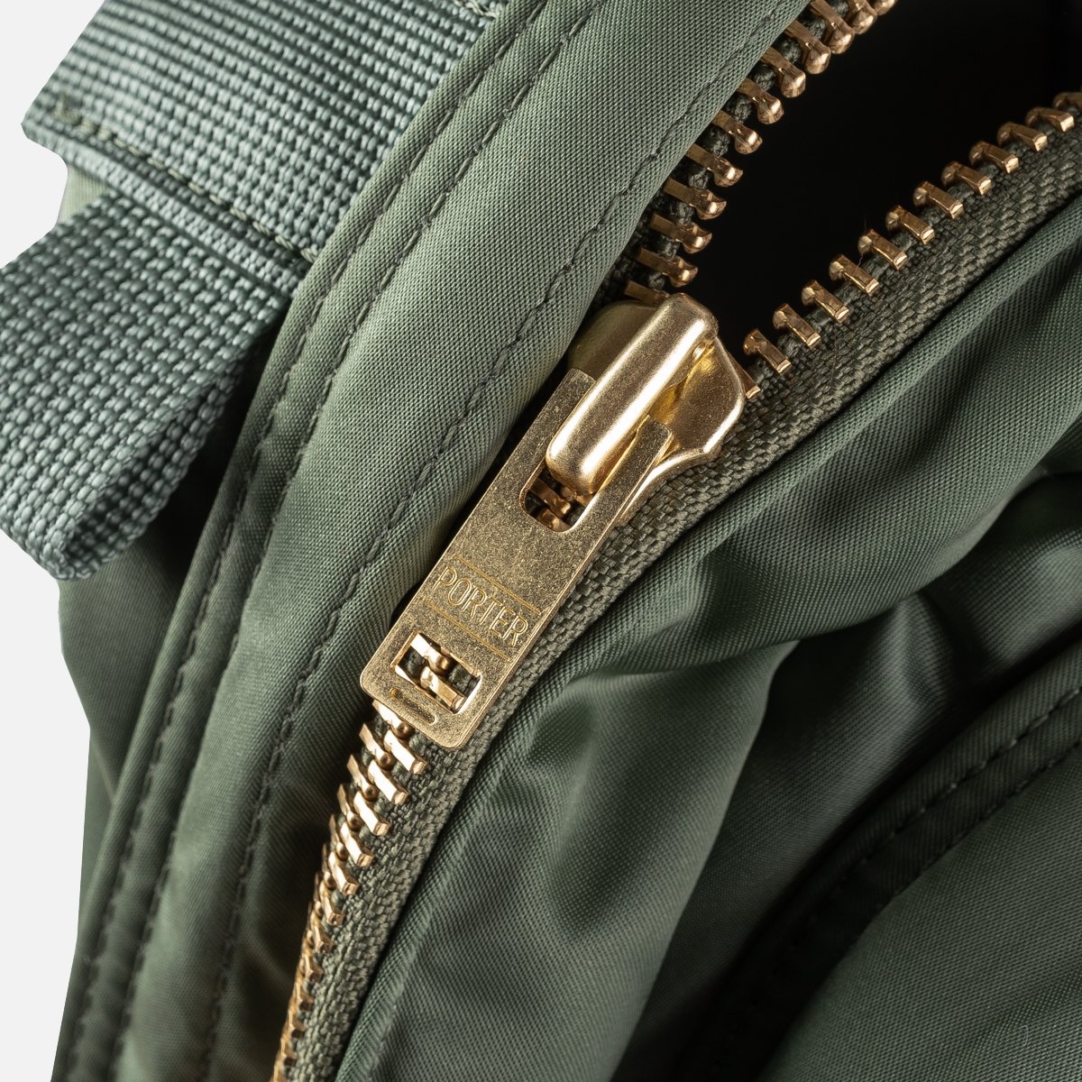 POR-BCK-GRN Porter - Yoshida & Co. - Tanker Day Pack - Sage Green - 8