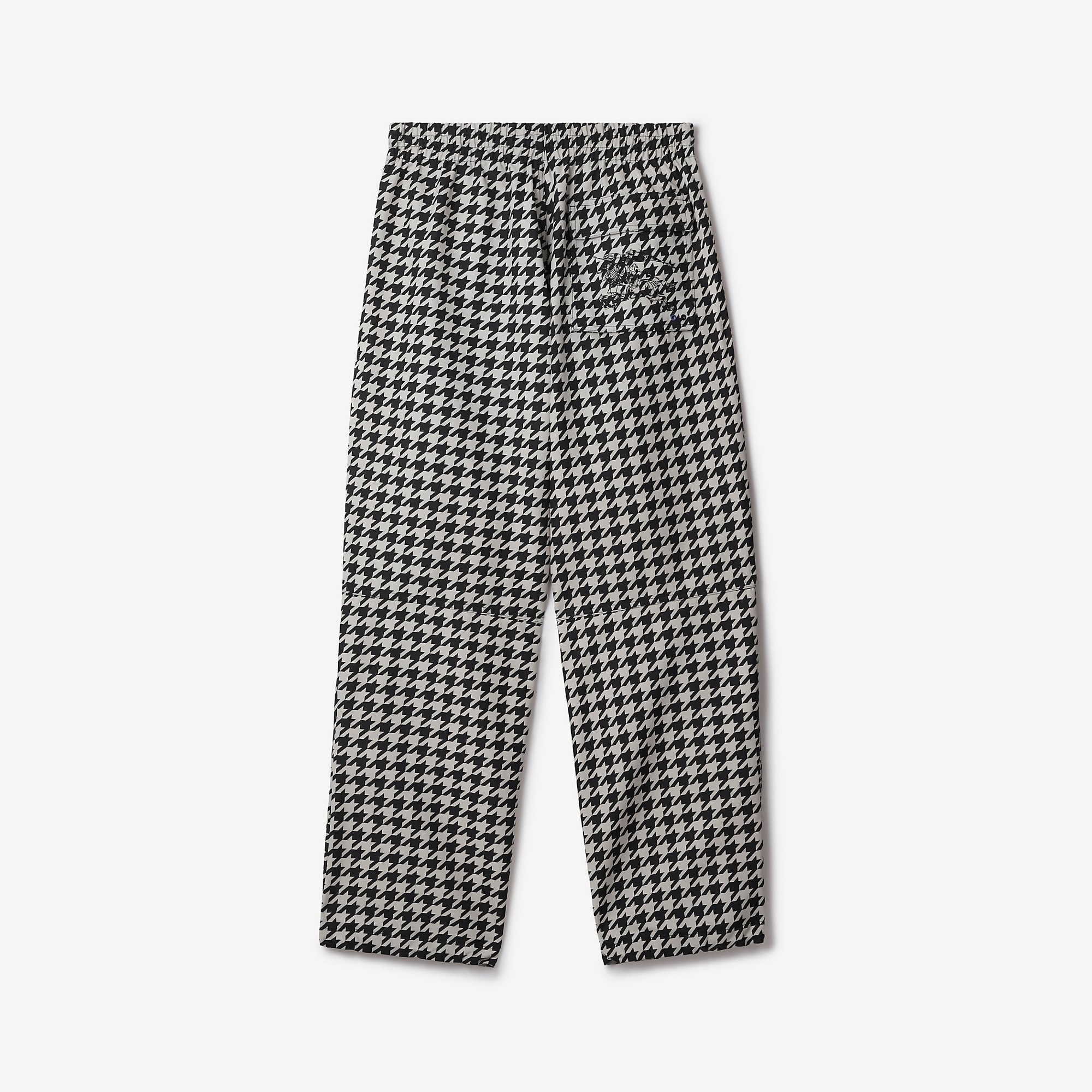 Houndstooth Cargo Trousers - 5