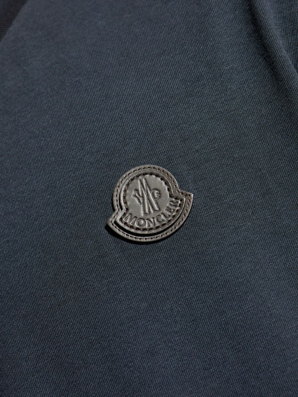 logo-patch cotton t-shirt - 5