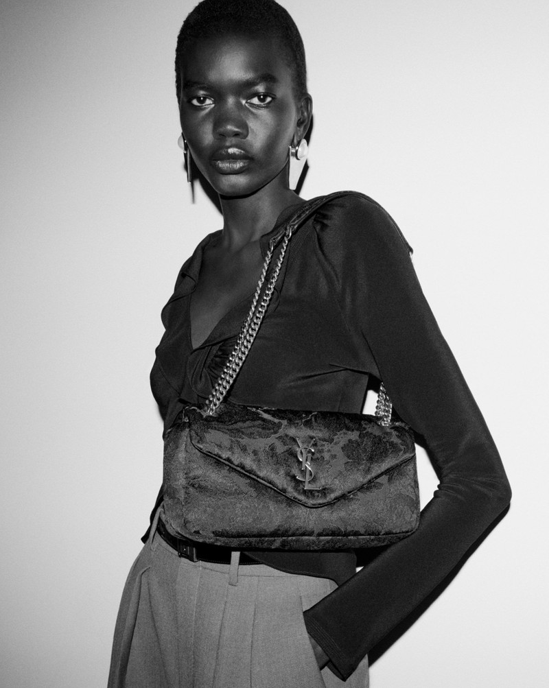 SAINT LAURENT CALYPSO SMALL IN JACQUARD outlook
