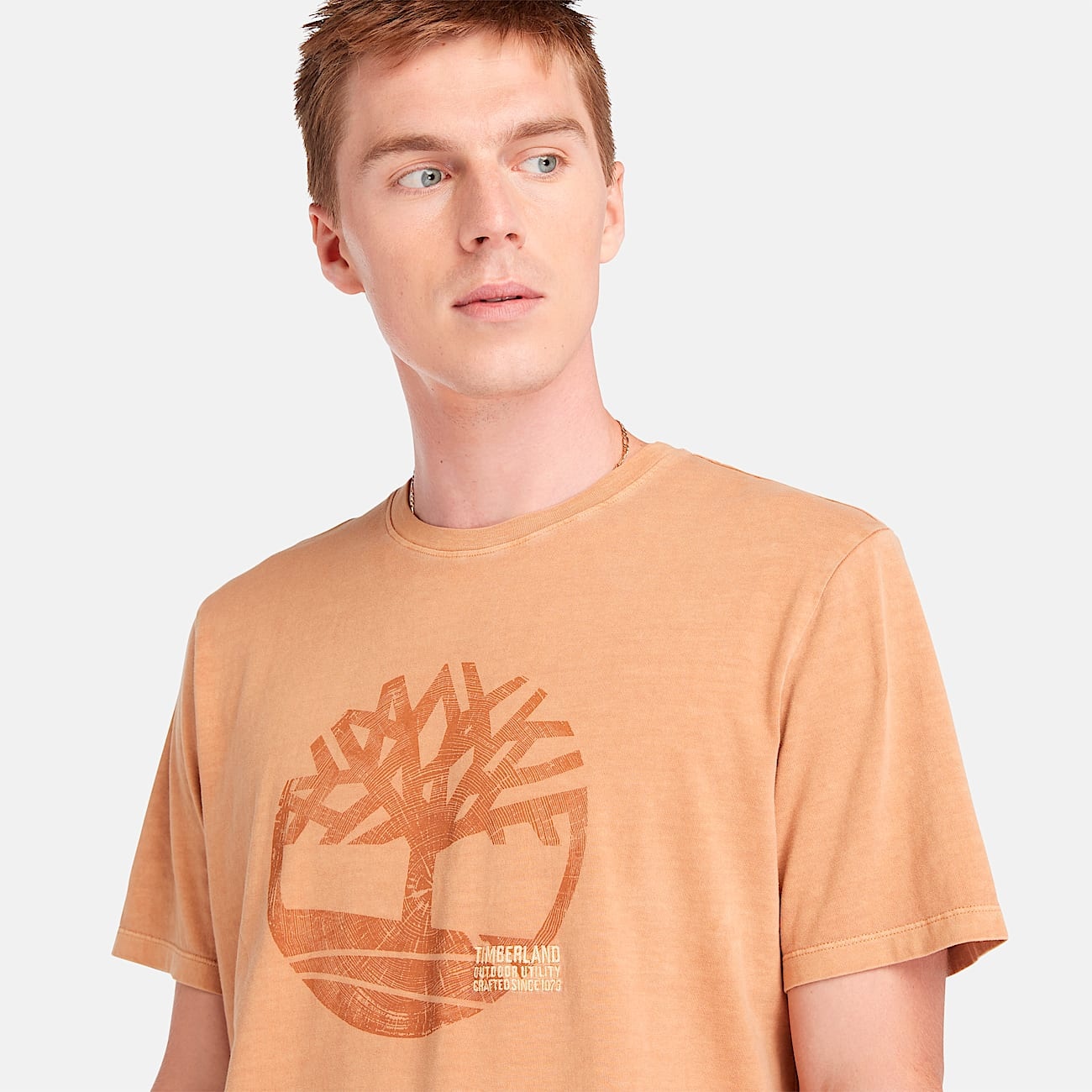 Men's Merrymack River Garment Dye Logo Graphic T-Shirt - 4
