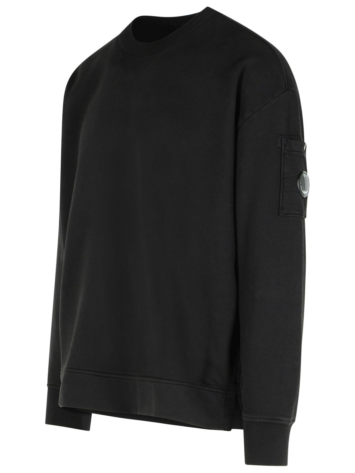 C.P. Company 'Emerized' Black Cotton Sweatshirt Men - 2
