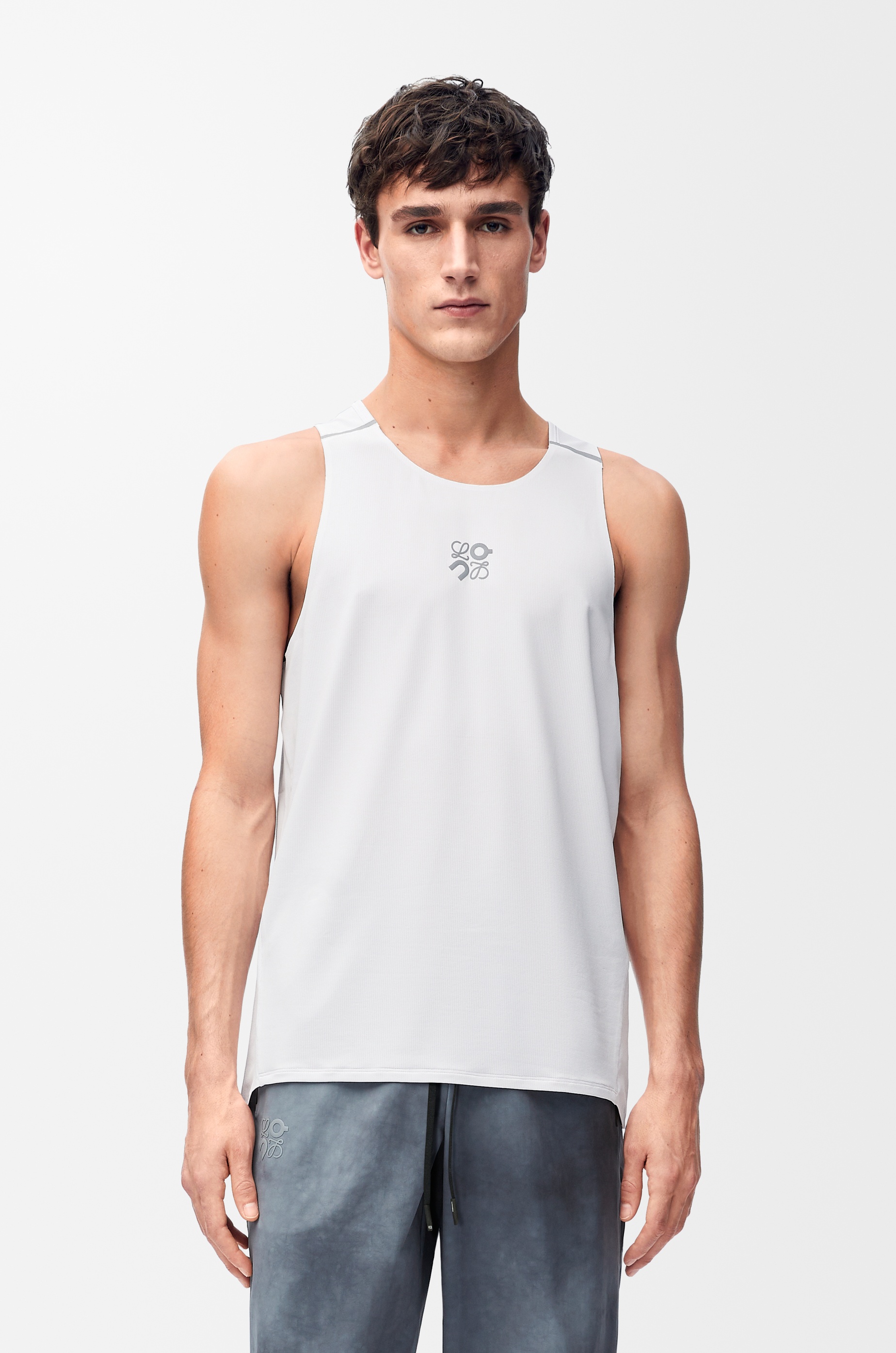 Performance tank top in technical jersey - 3