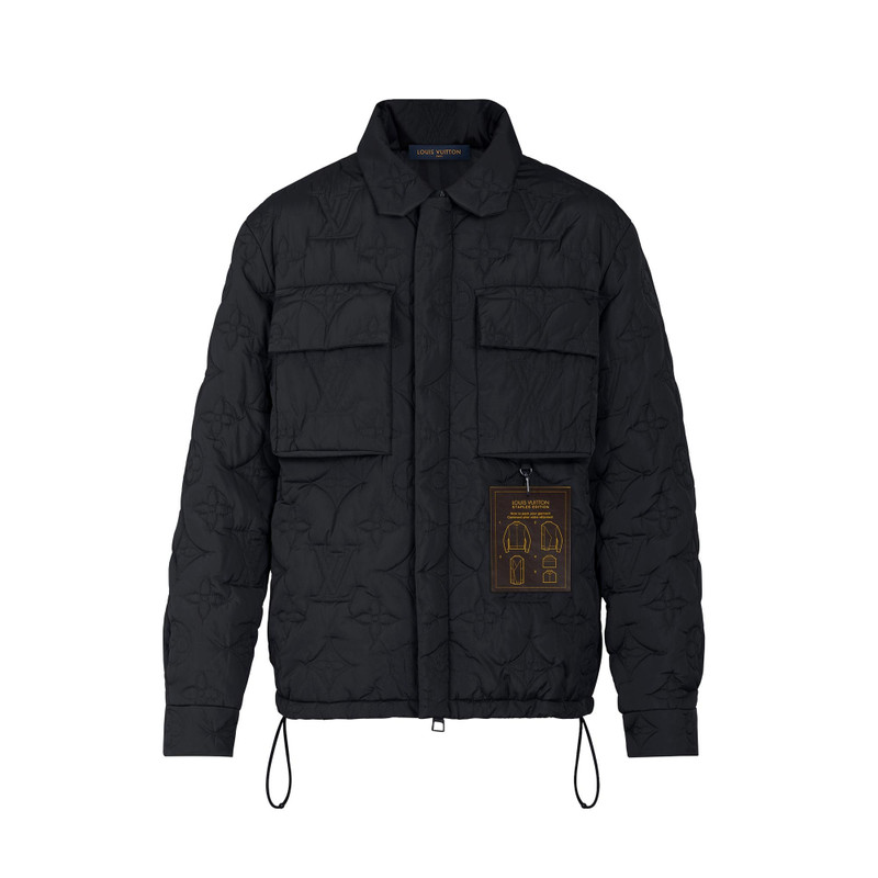 모노그램 빛 패딩 Blouson - 1