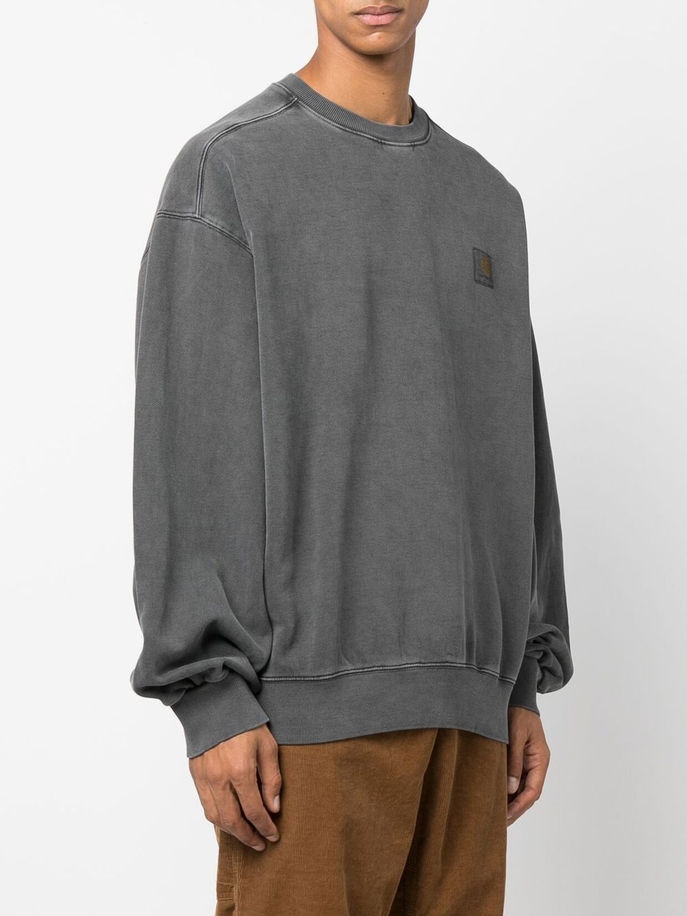 Vulcan garment-dyed sweatshirt - 3