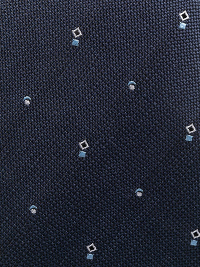 Brioni all-over embroidered-pattern tie outlook