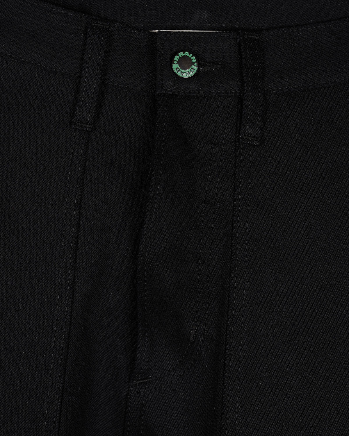 Type 02 13.2oz Selvedge Denim - Solid Black - 5