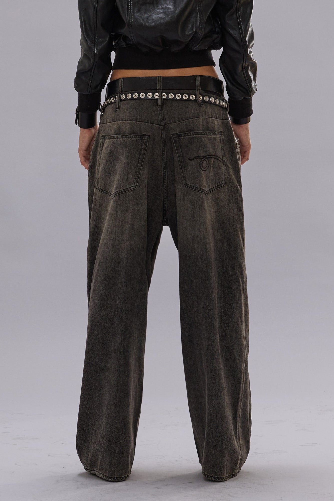 DOUBLE LOOP VENTI JEAN - ELLERY BLACK - 2